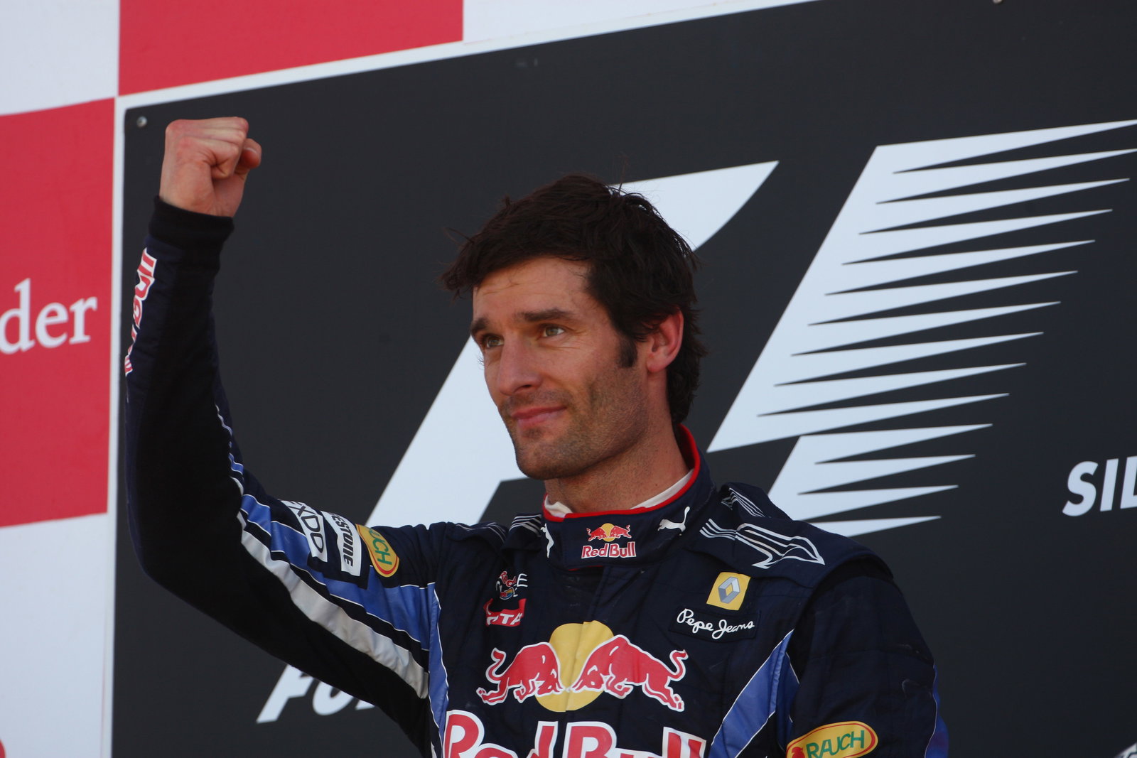 Race, Mark Webber (AUS), Red Bull Racing, RB6 race winner