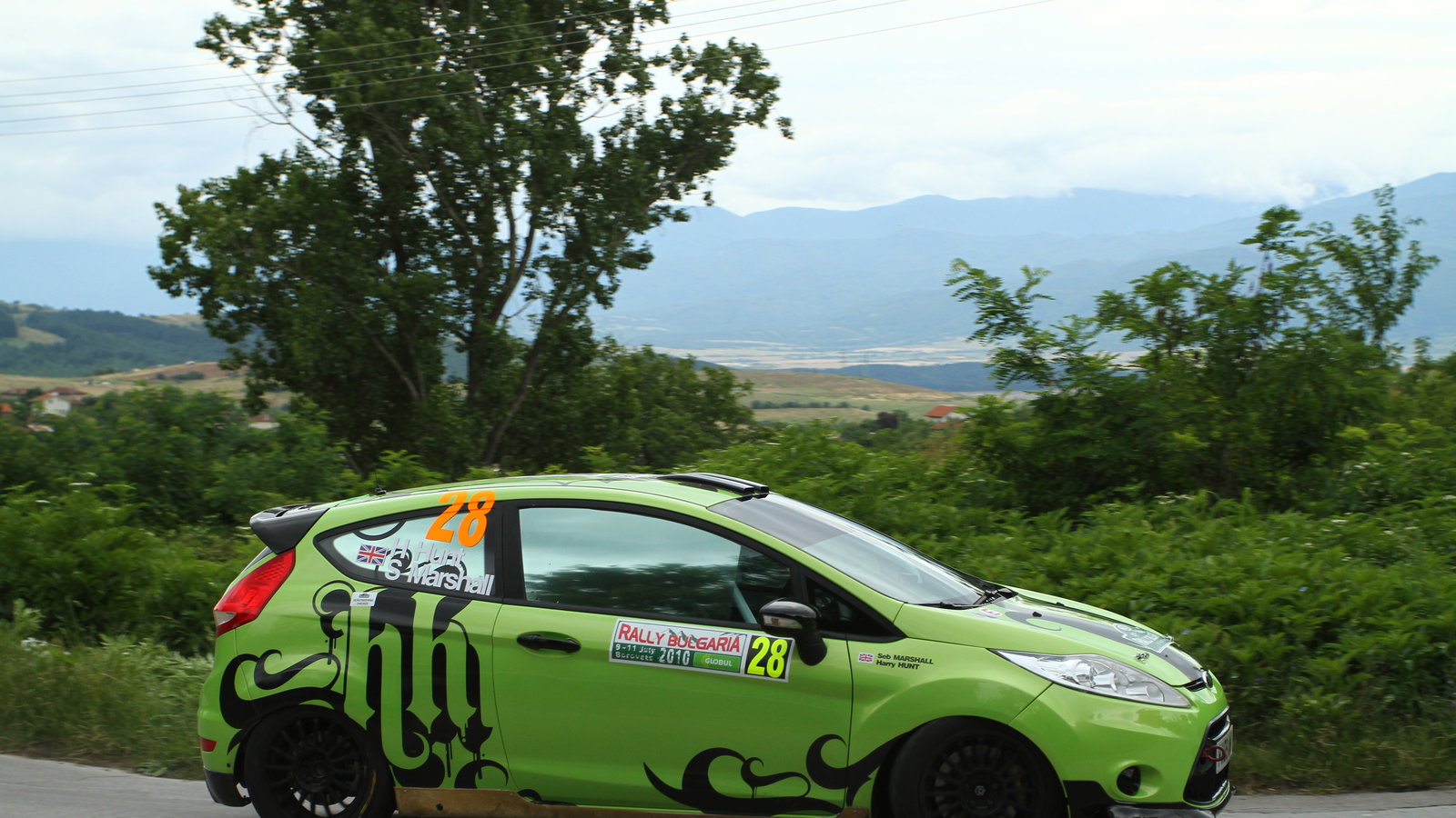 Harry Hunt (GB) Sebastian Marshall (GB), Ford Fiesta R2