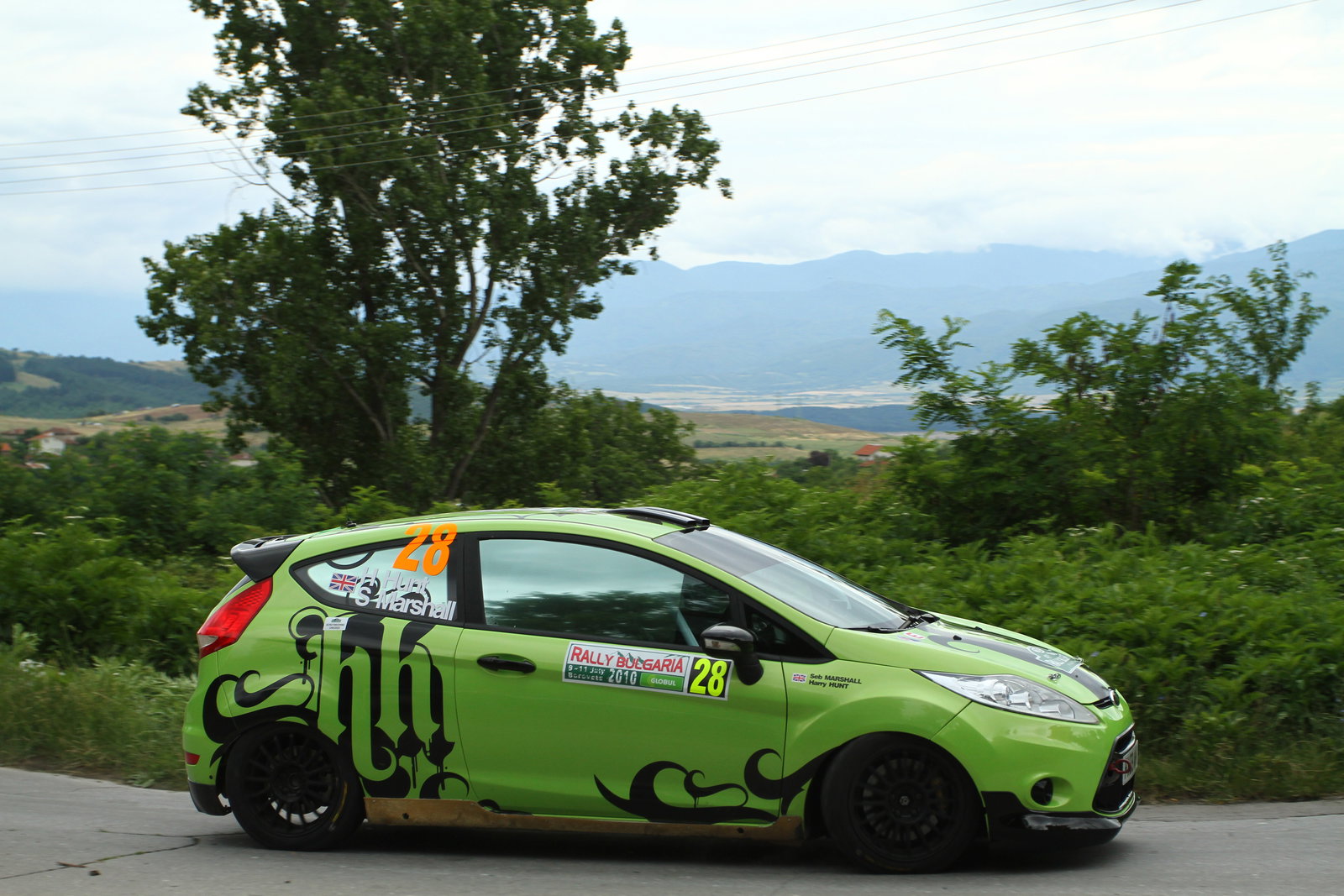 Harry Hunt (GB) Sebastian Marshall (GB), Ford Fiesta R2