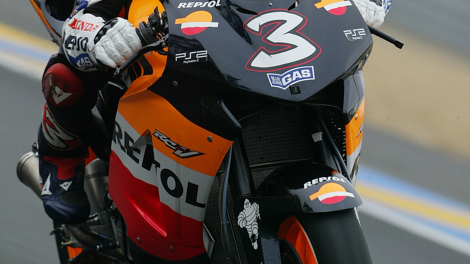 Biaggi, French MotoGP, 2005