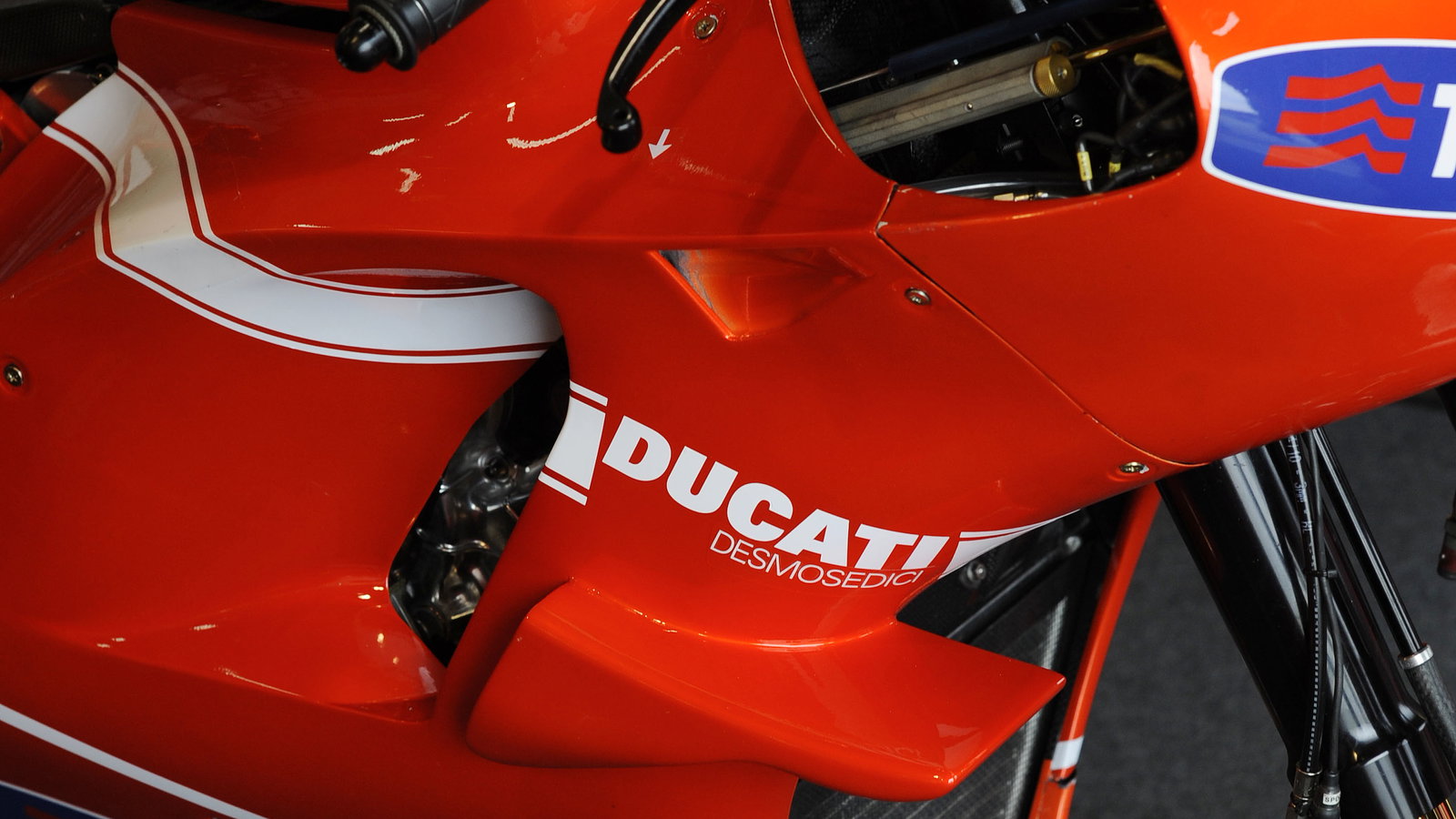 Fins on the Ducati Desmocidici, German MotoGP 2010