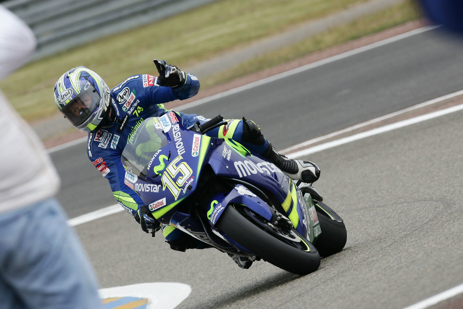 Gibernau, French MotoGP, 2005