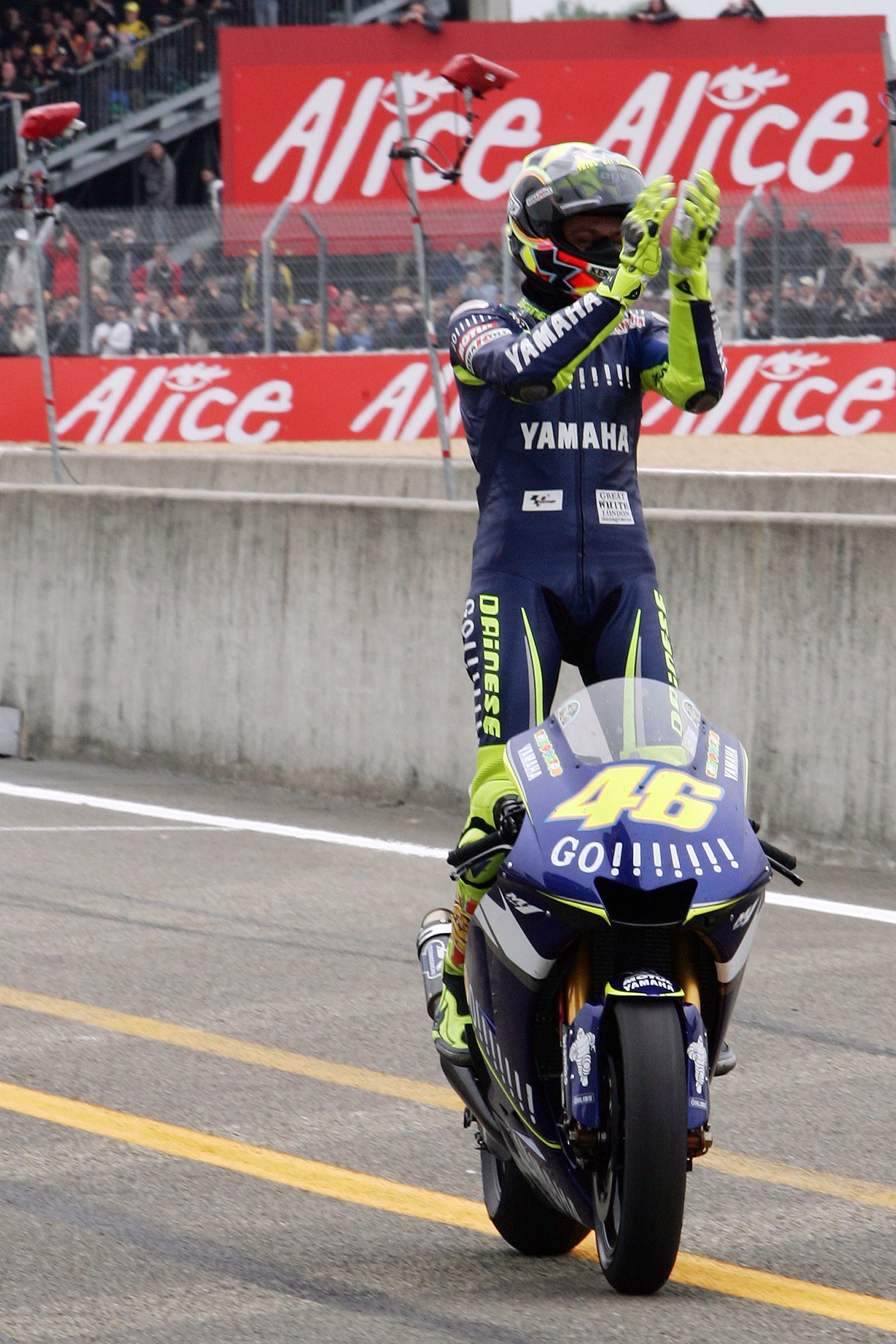 Rossi, French MotoGP Race 2005