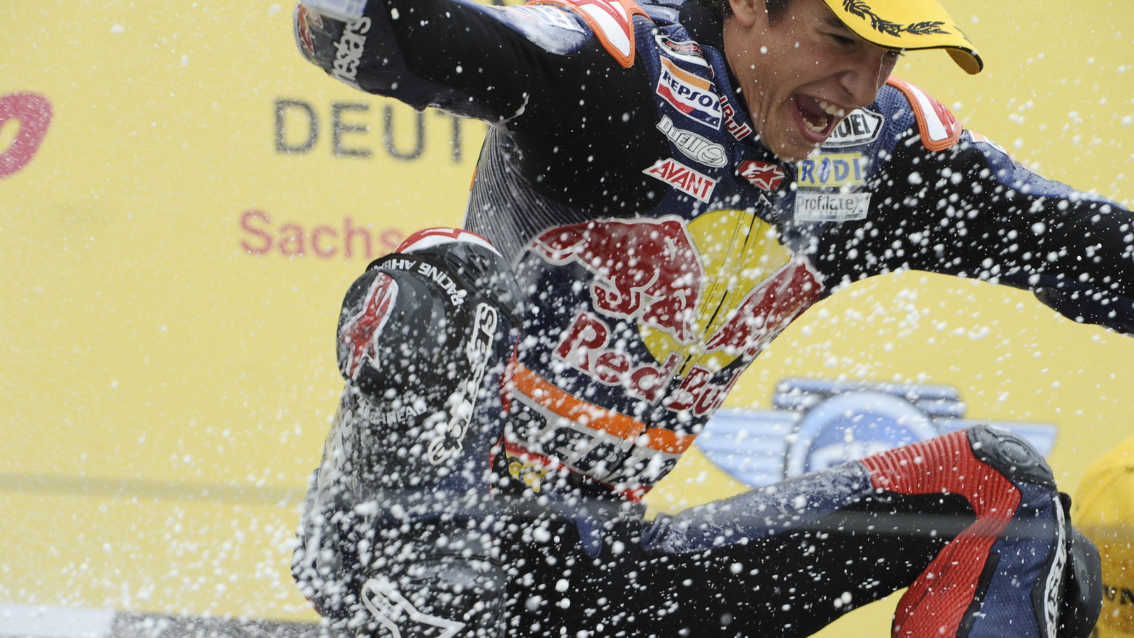 Marquez, German 125GP Race 2010