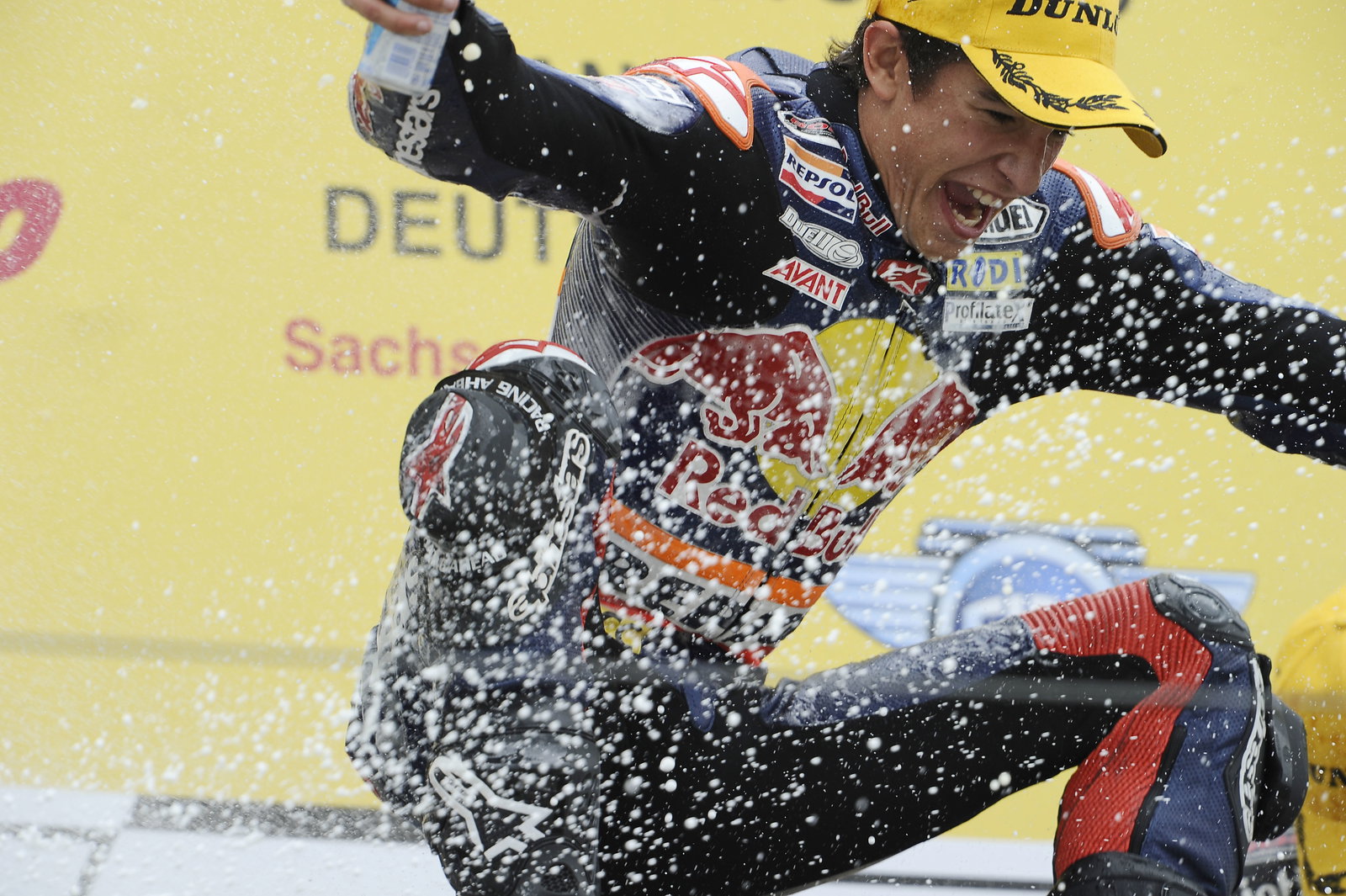 Marquez, German 125GP Race 2010