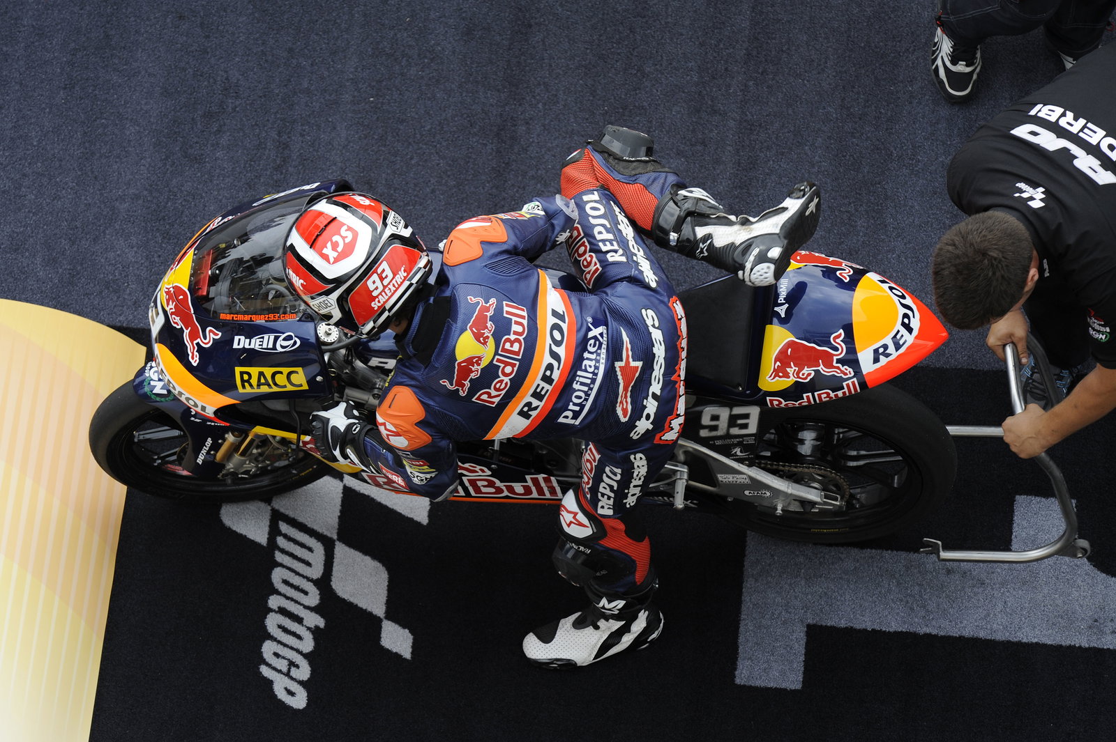 Marquez, German 125GP Race 2010