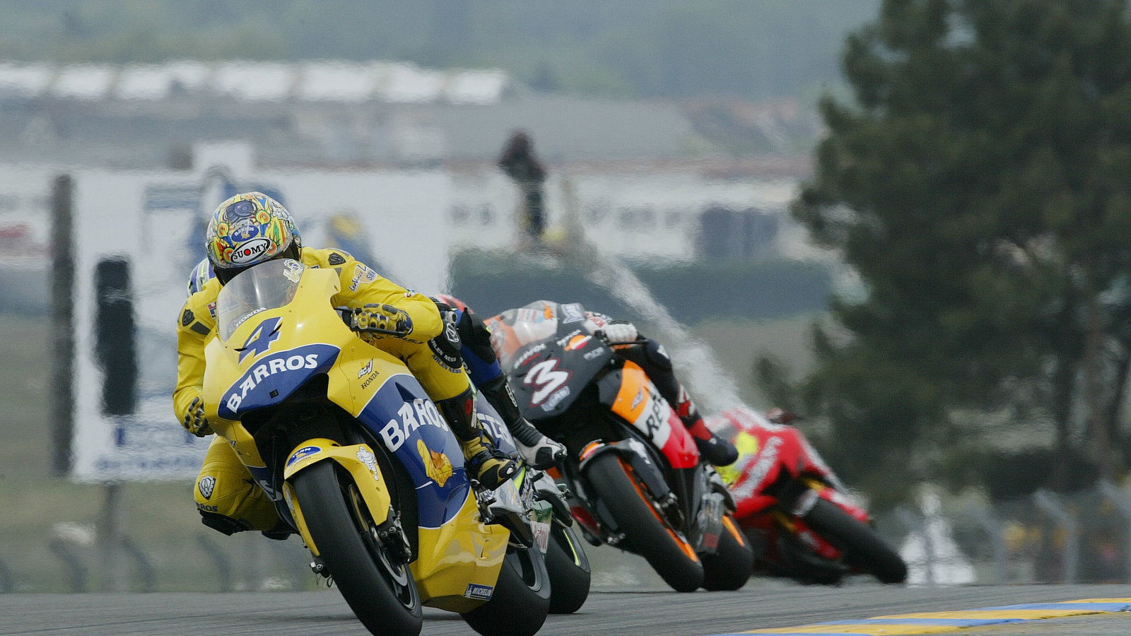 Barros, French MotoGP Race, 2005