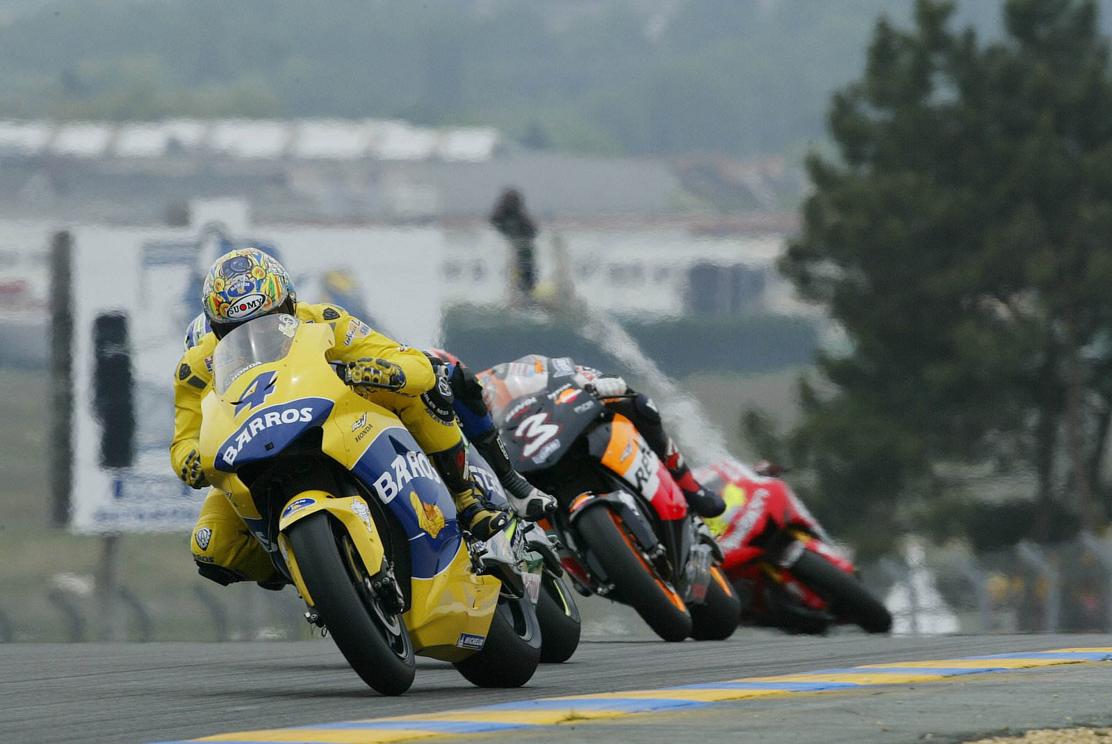 Barros, French MotoGP Race, 2005