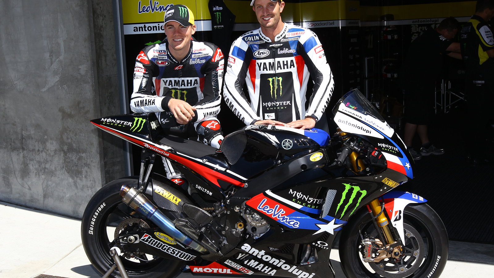 Spies and Edwards, USA MotoGP 2010