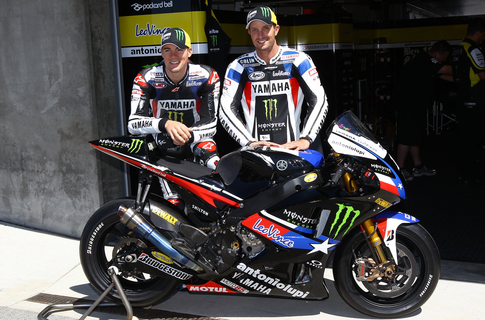 Spies and Edwards, USA MotoGP 2010