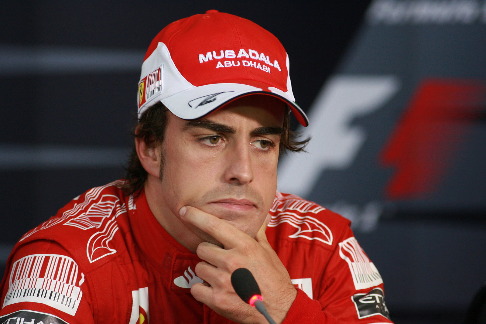 Race, Press conference, Fernando Alonso (ESP), Scuderia Ferrari, F10