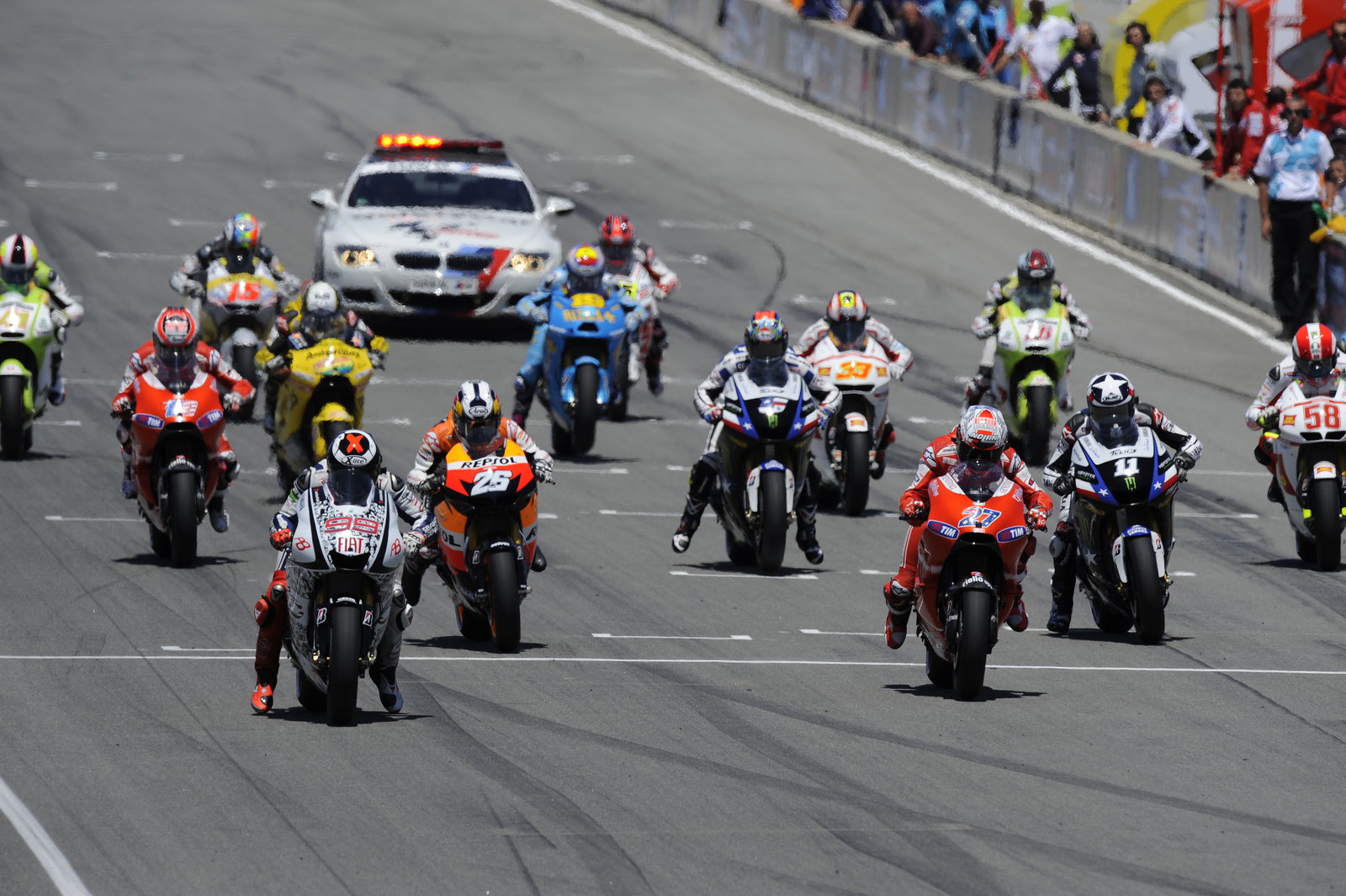 Start, US MotoGP Race 2010