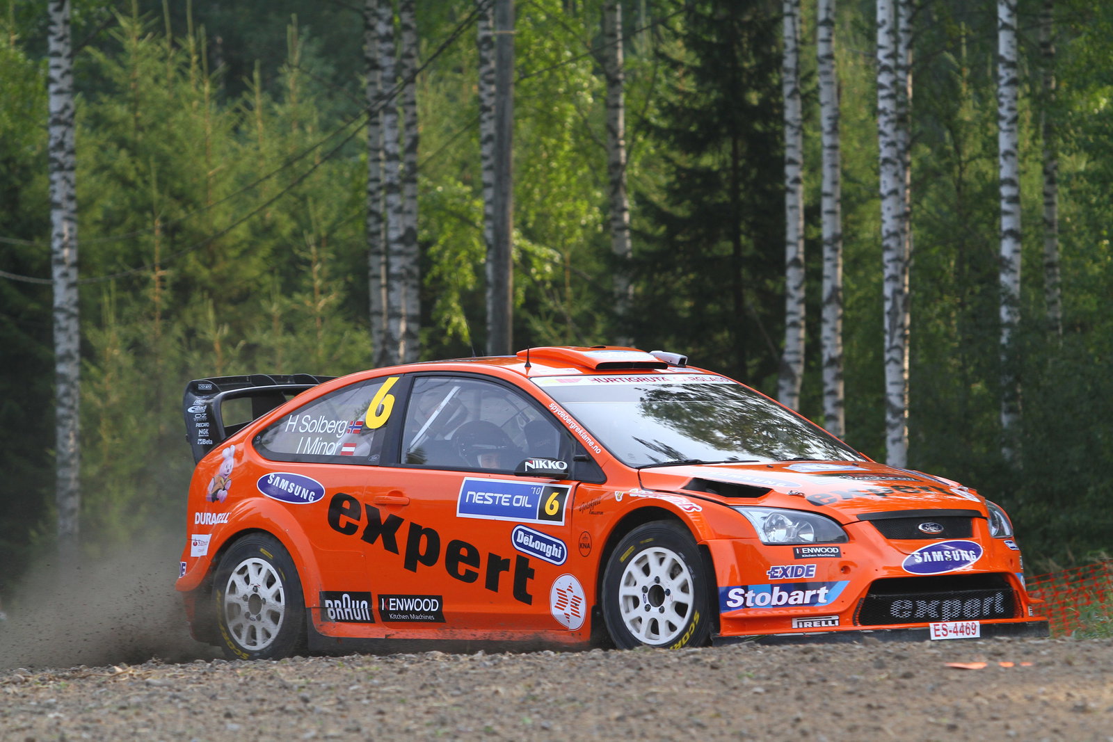 Henning Solberg (NOR) Ilka Minor (AUS), Ford Focus RS WRC 08, Stobart VK M-Sport Ford Rally Team