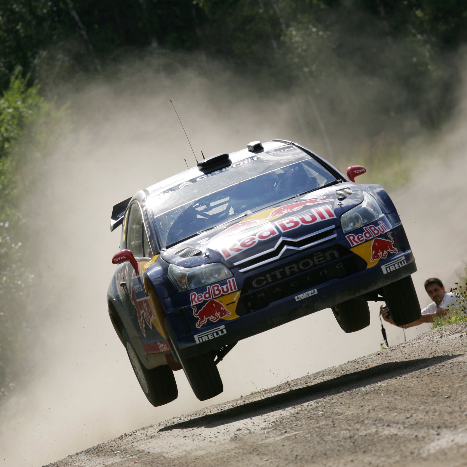 Kimi Raikkonen (FIN) Kaj Lindstrom (FIN), Citroen C4 WRC, Citroen Junior Team