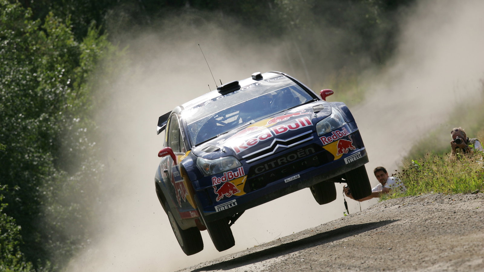 Kimi Raikkonen (FIN) Kaj Lindstrom (FIN), Citroen C4 WRC, Citroen Junior Team