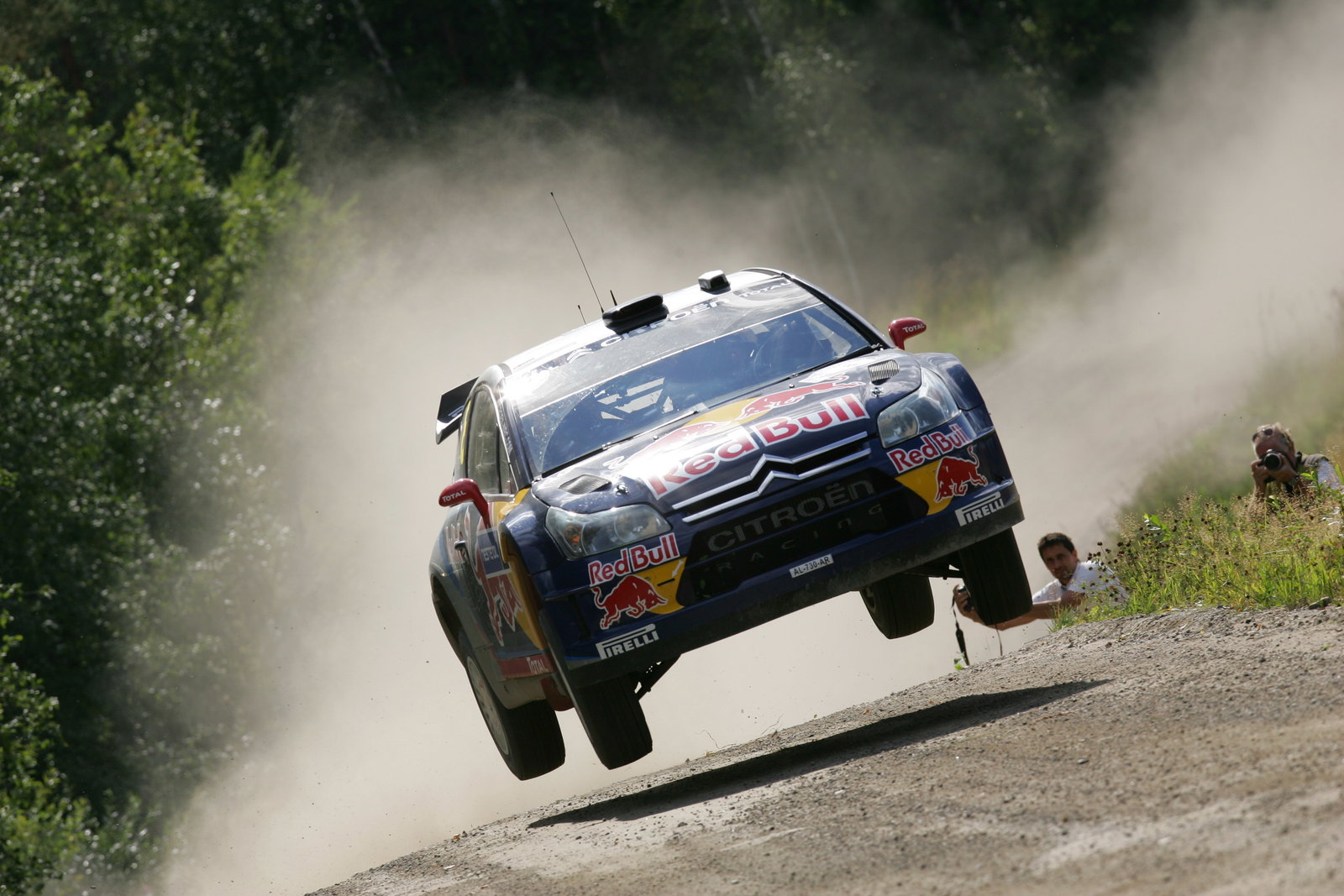 Kimi Raikkonen (FIN) Kaj Lindstrom (FIN), Citroen C4 WRC, Citroen Junior Team