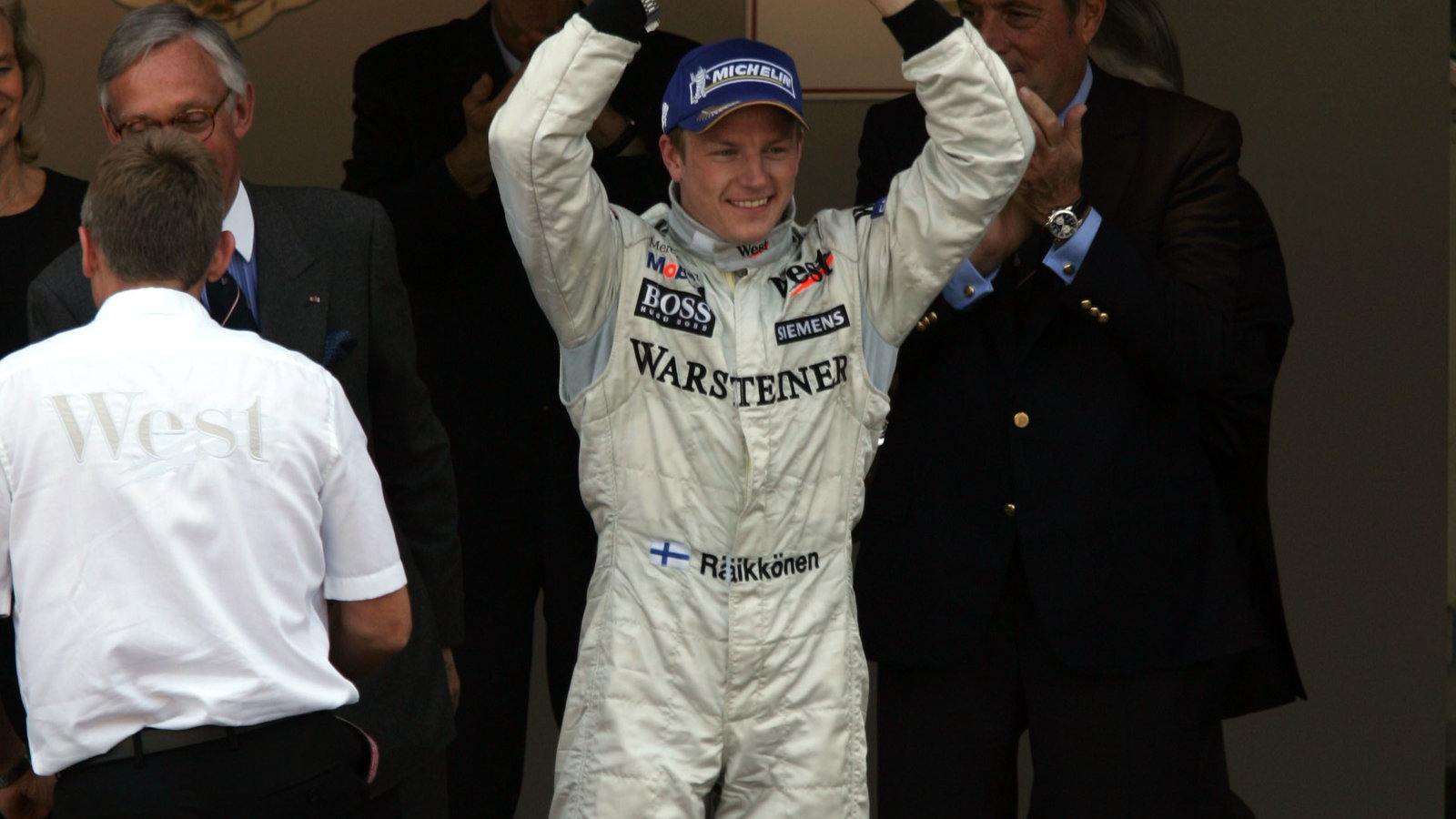 Monaco GP winner, Kimi Raikkonen