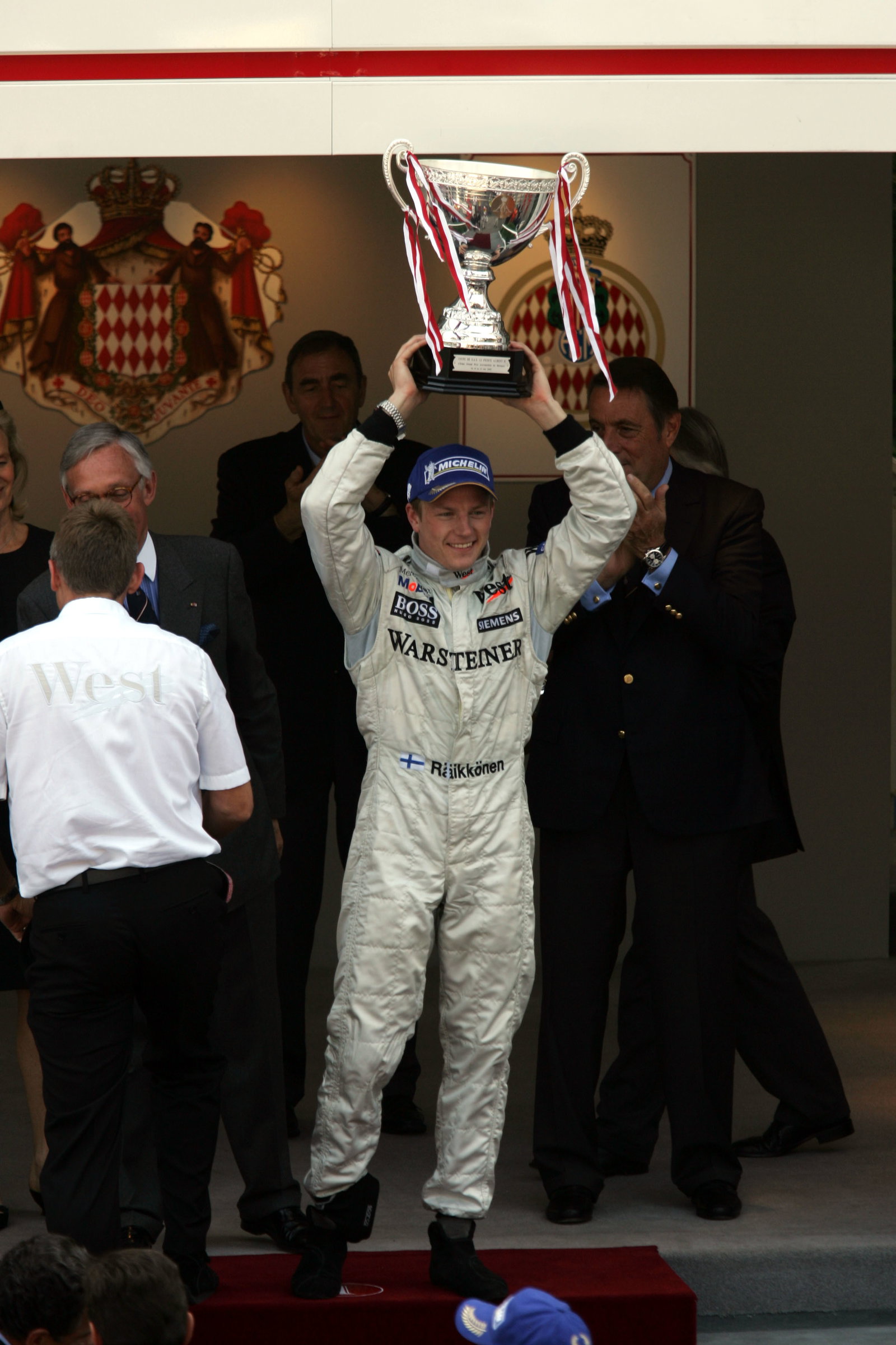 Monaco GP winner, Kimi Raikkonen