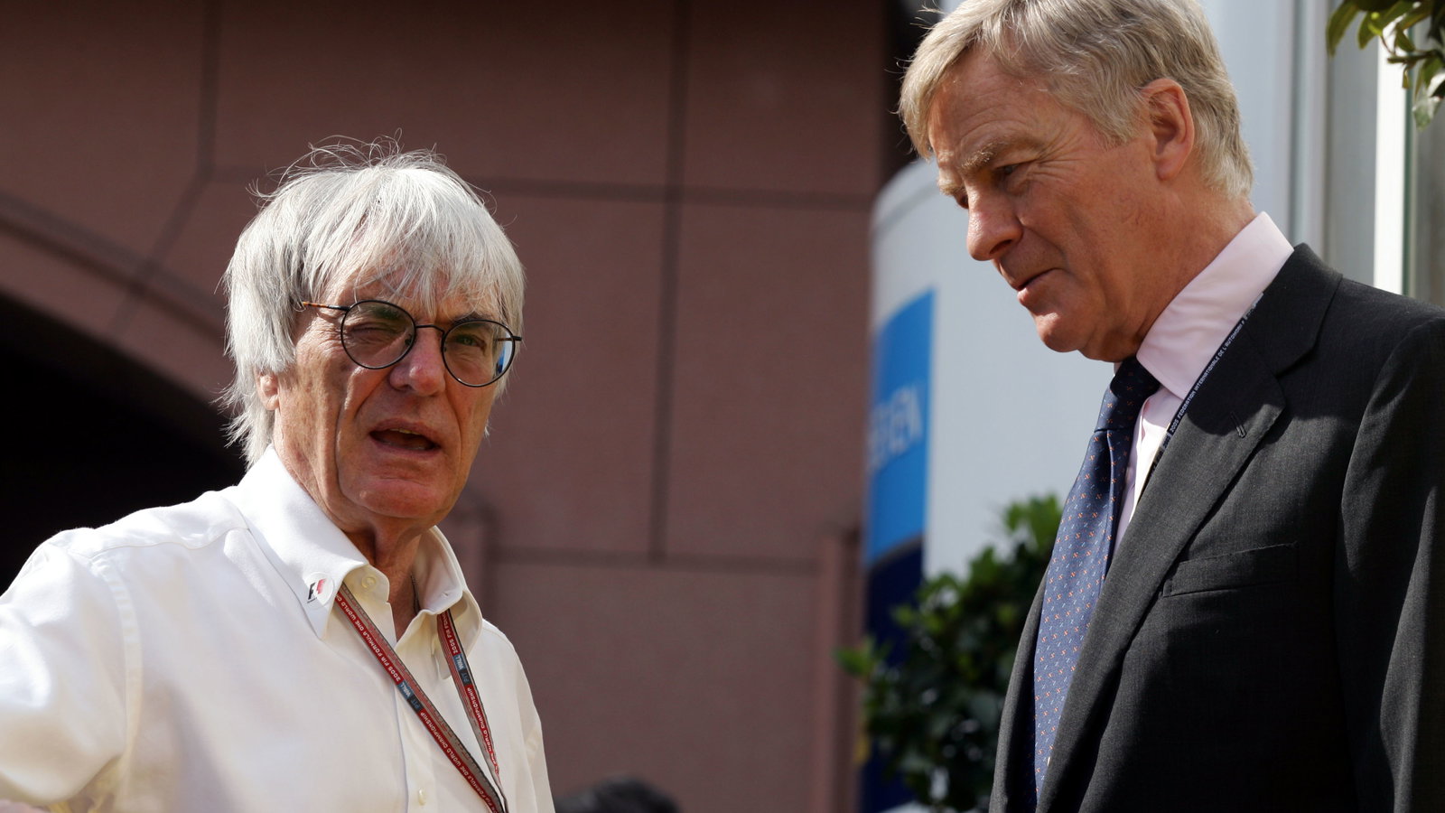 Bernie Ecclestone and Max Mosley