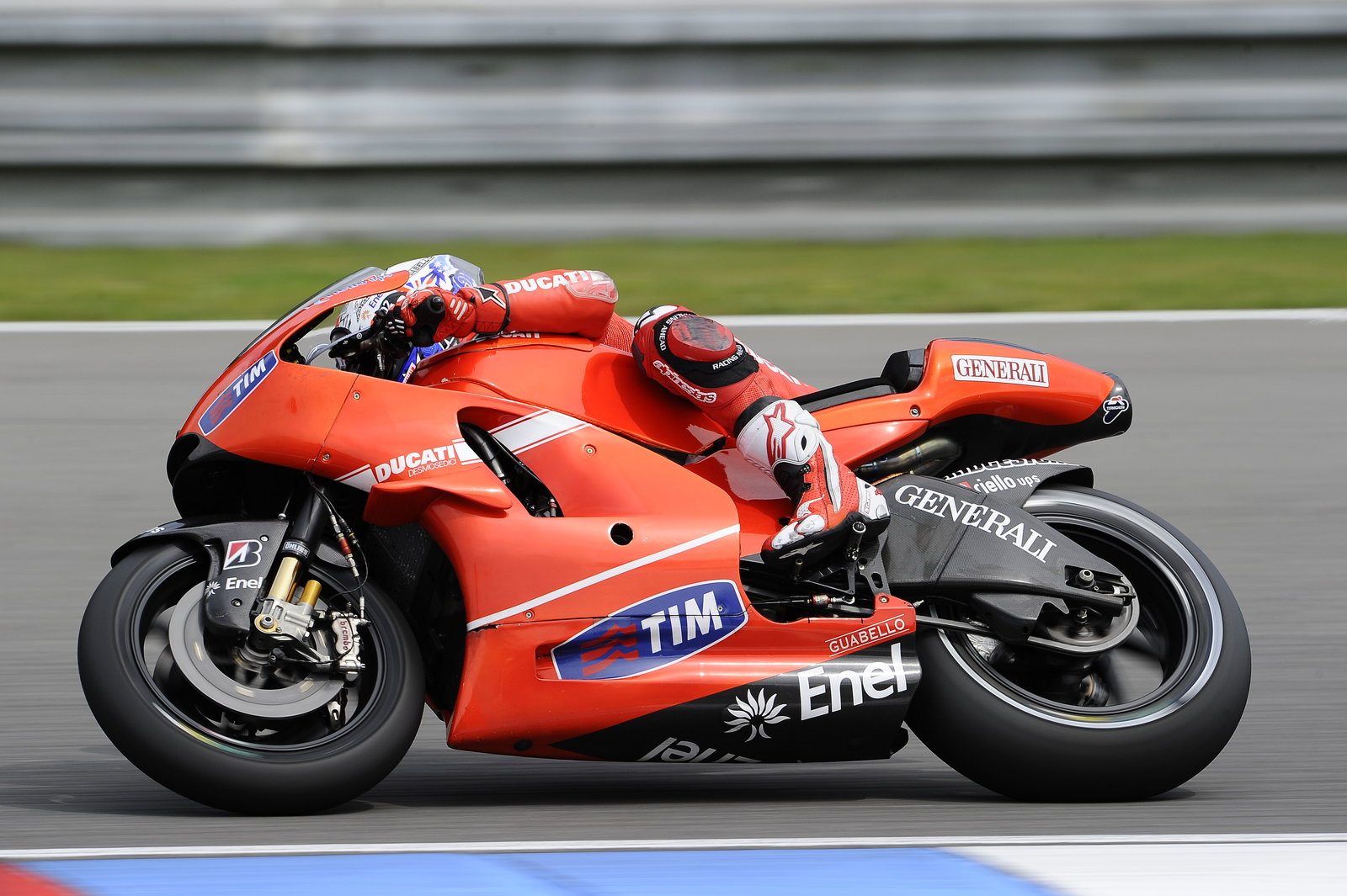 Stoner, Brno MotoGP Test August 2010