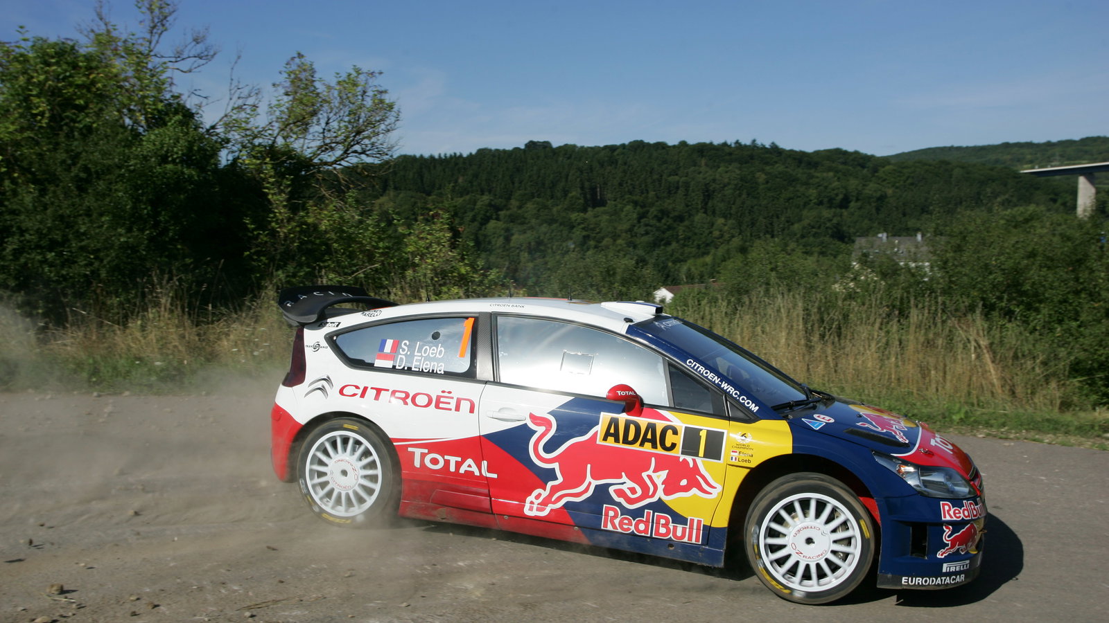 Sebastien Loeb (FRA) Daniel Elena (MON), Citroën C4, Citroën Total World Rally Team