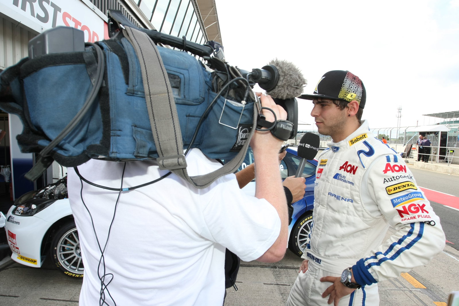 Tom Onslow Cole (GBR) Team Aon Arena Ford Focus on TV
