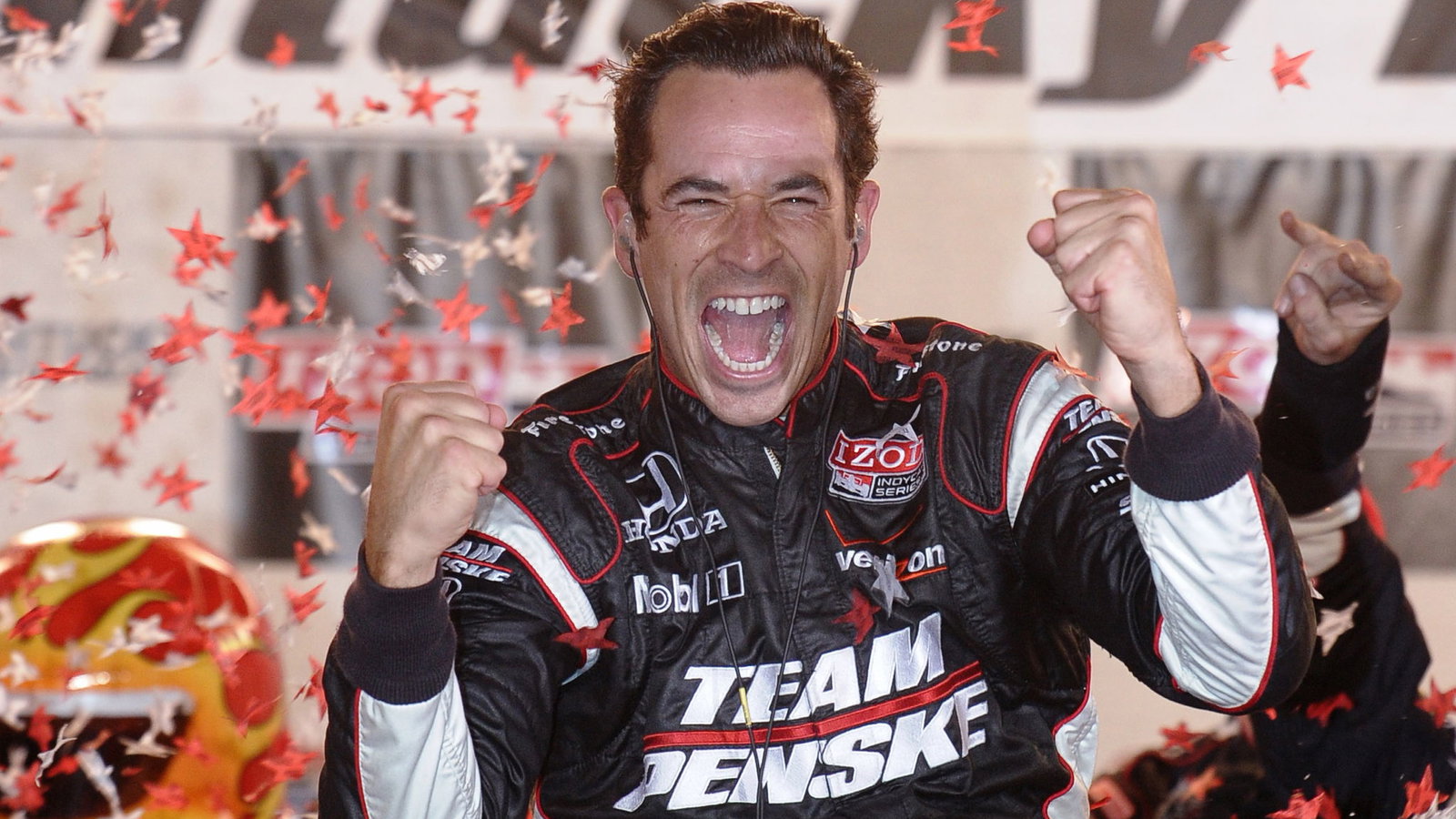 3-4 September, 2010, Sparta, Kentucky USA #3 Team Penske's Helio Castroneves, race winner.