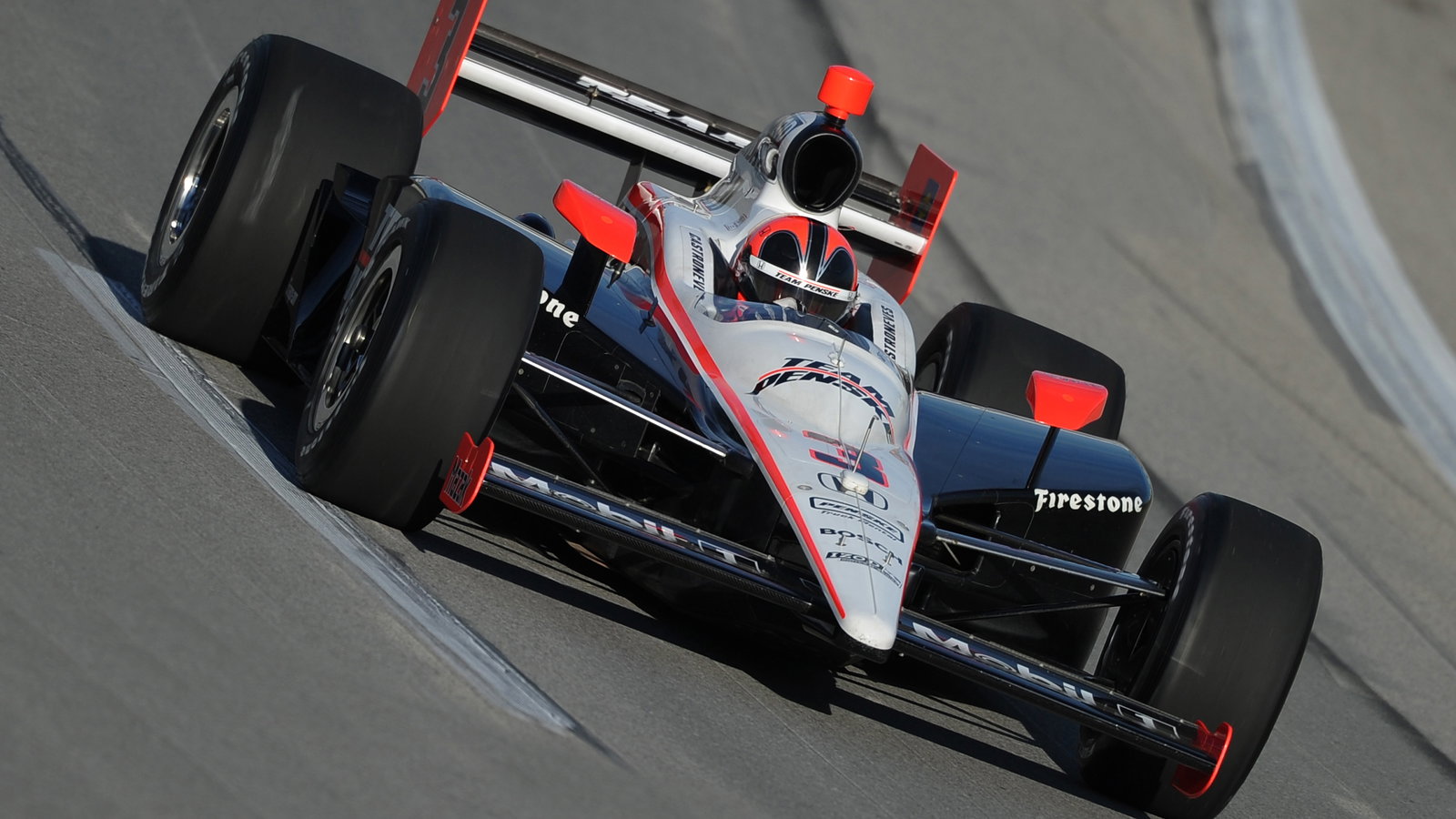 3-4 September, 2010, Sparta, Kentucky USA #3 Team Penske's Helio Castroneves.