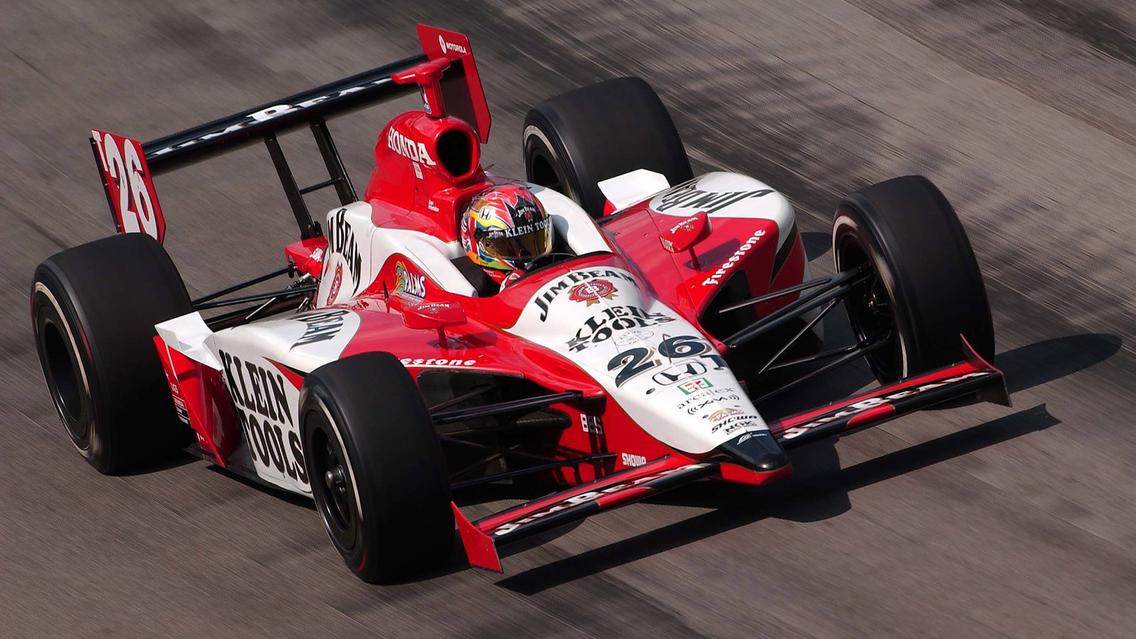Dan Wheldon, Andretti Green Racing Dallara-Honda, Indianapolis Motor Speedway 2005.