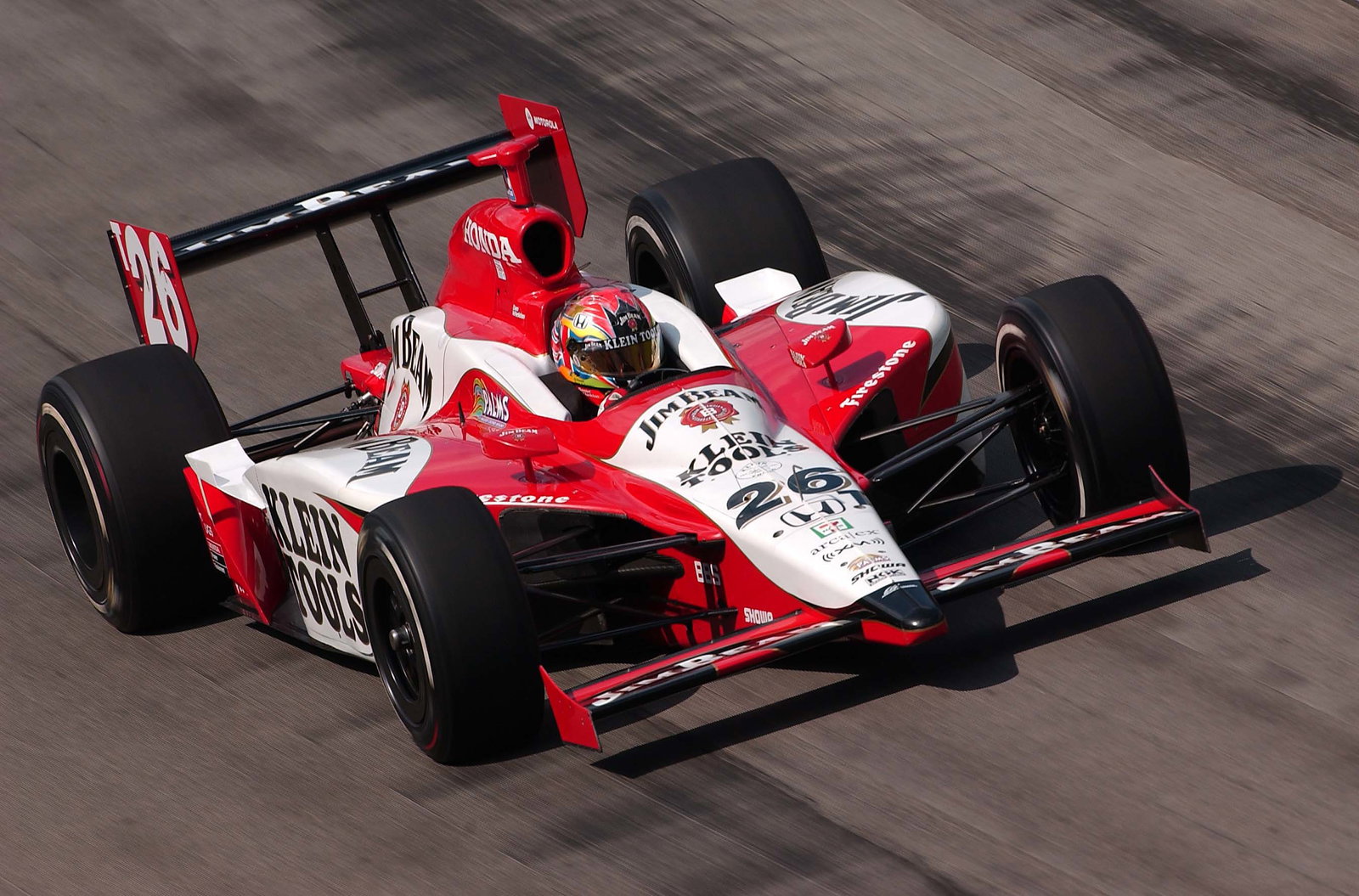 Dan Wheldon, Andretti Green Racing Dallara-Honda, Indianapolis Motor Speedway 2005.