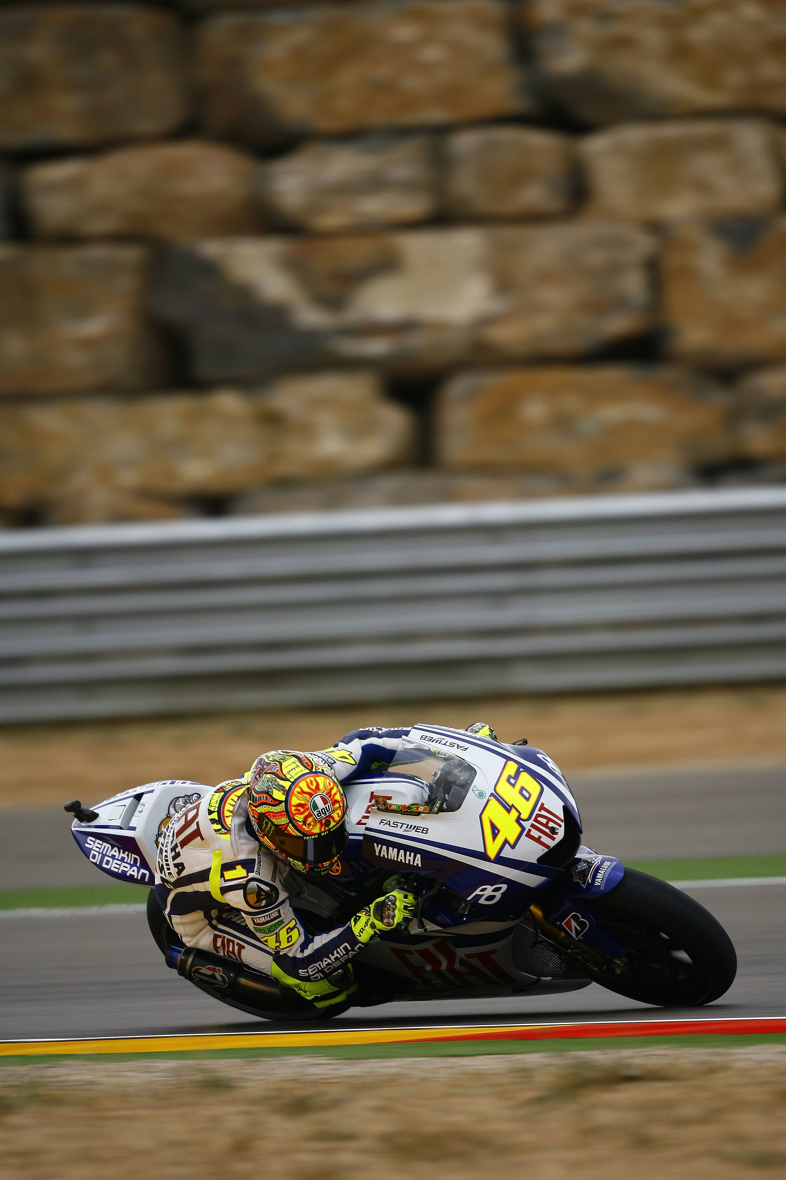 Rossi, Aragon MotoGP 2010