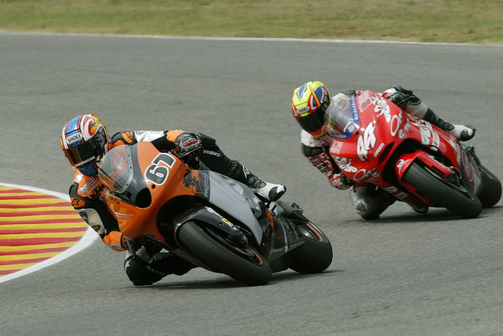 Byrne, Rolfo, Italian MotoGP Race, 2005