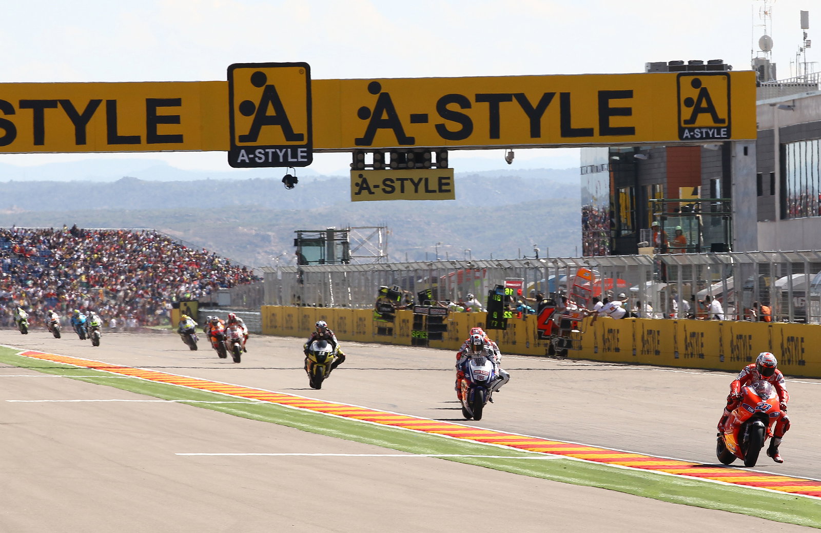 Stoner, Aragon MotoGP 2010