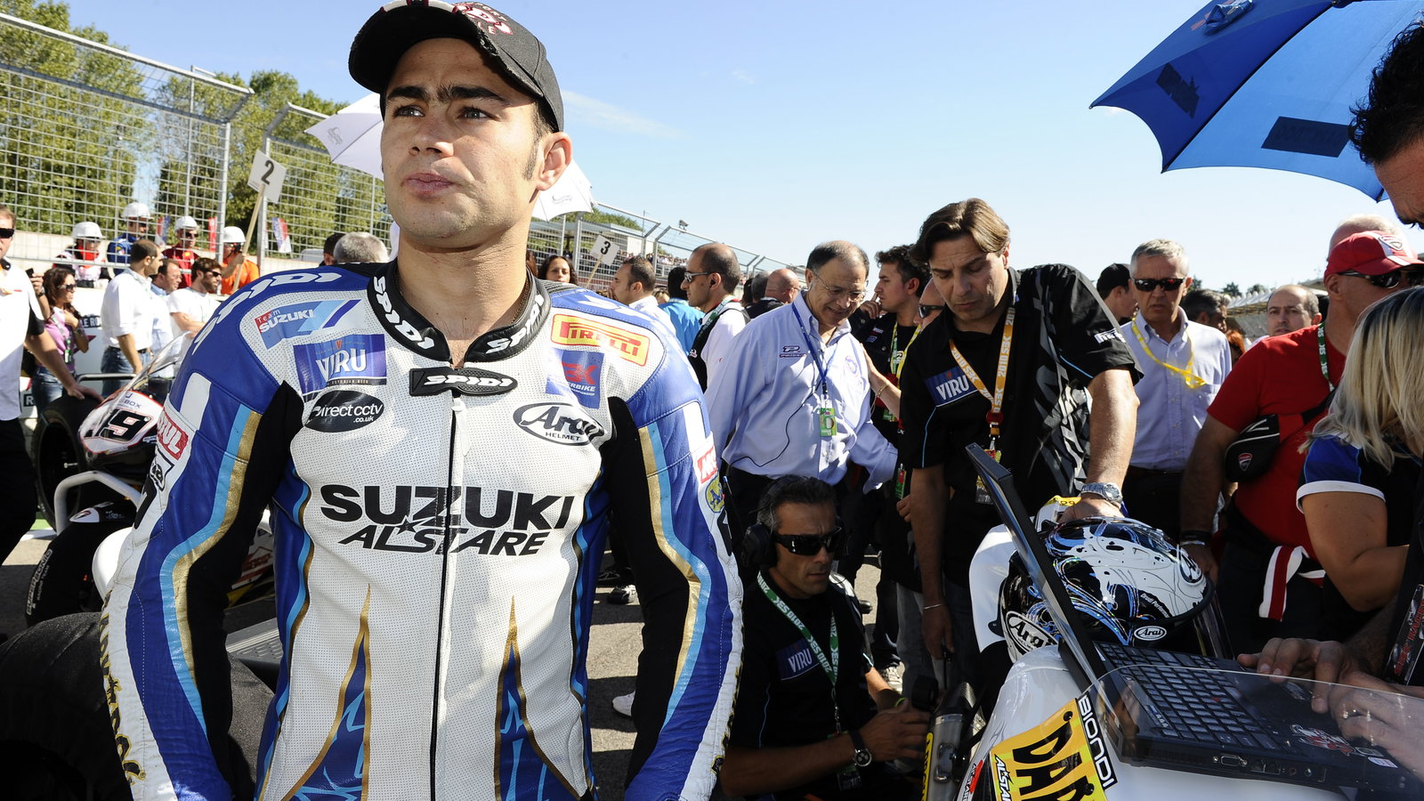 Haslam, Imola WSBK Race 1 2010