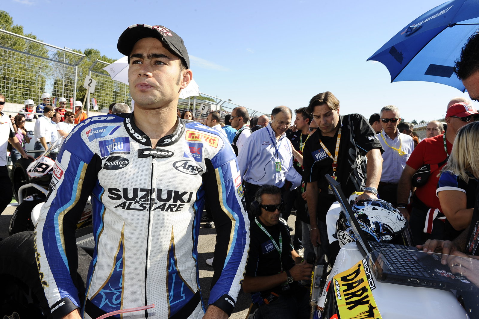 Haslam, Imola WSBK Race 1 2010