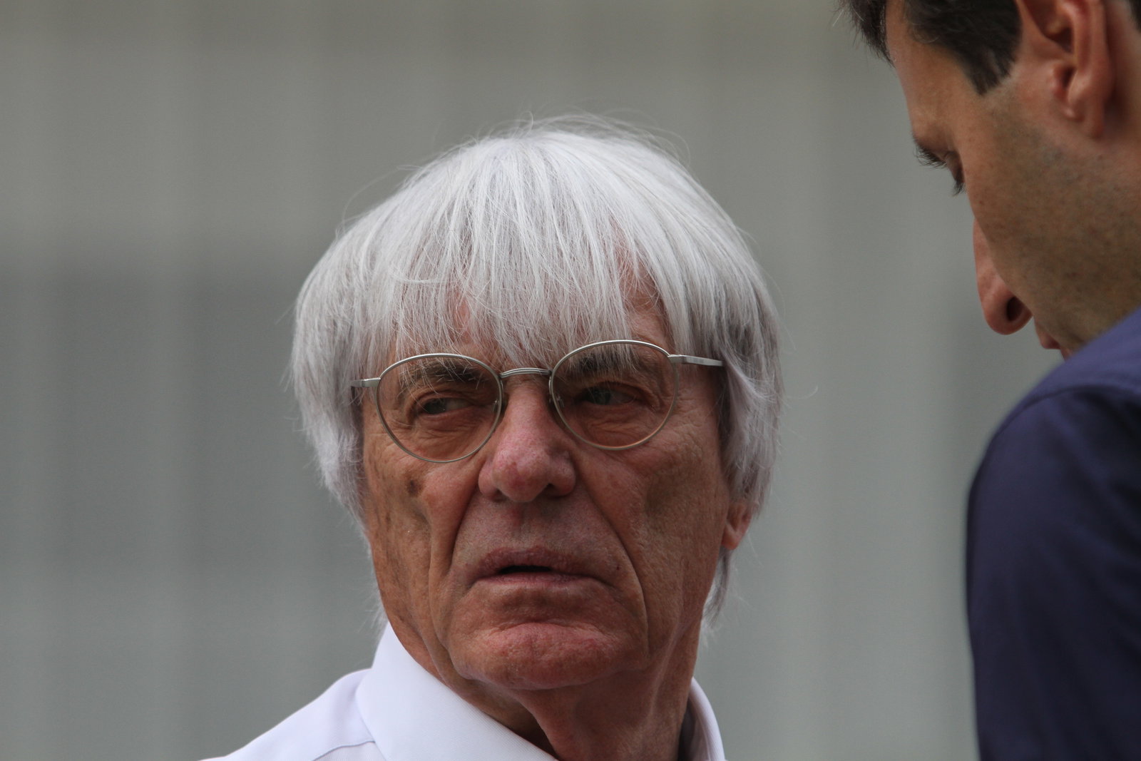 Saturday, Bernie Ecclestone (GBR), President and CEO of Formula One Management