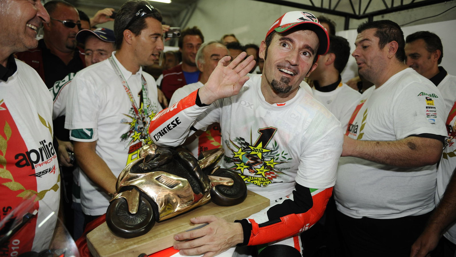 Biaggi, World Superbike Champion 2010, Imola WSBK Race 2 2010