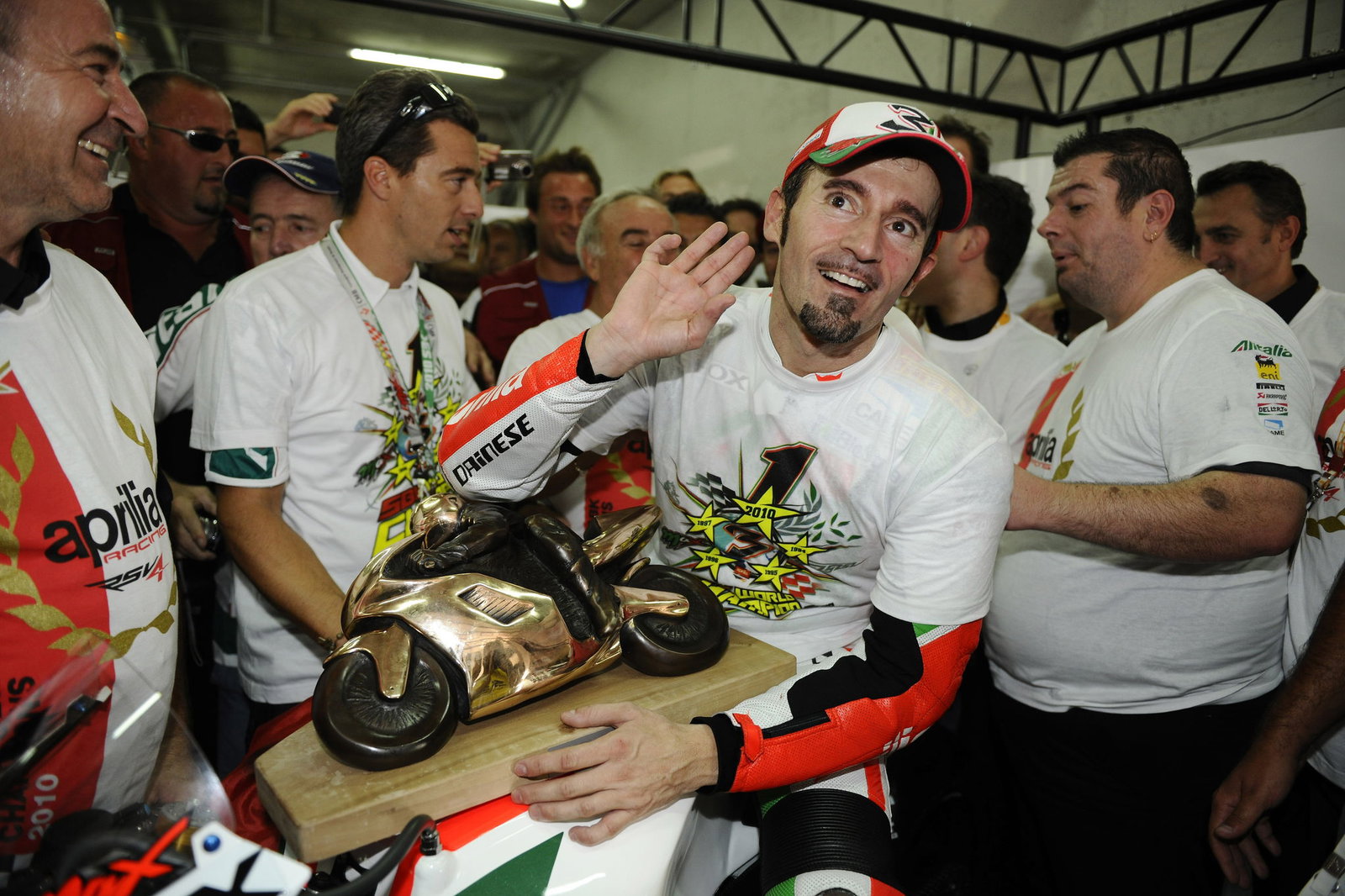 Biaggi, World Superbike Champion 2010, Imola WSBK Race 2 2010
