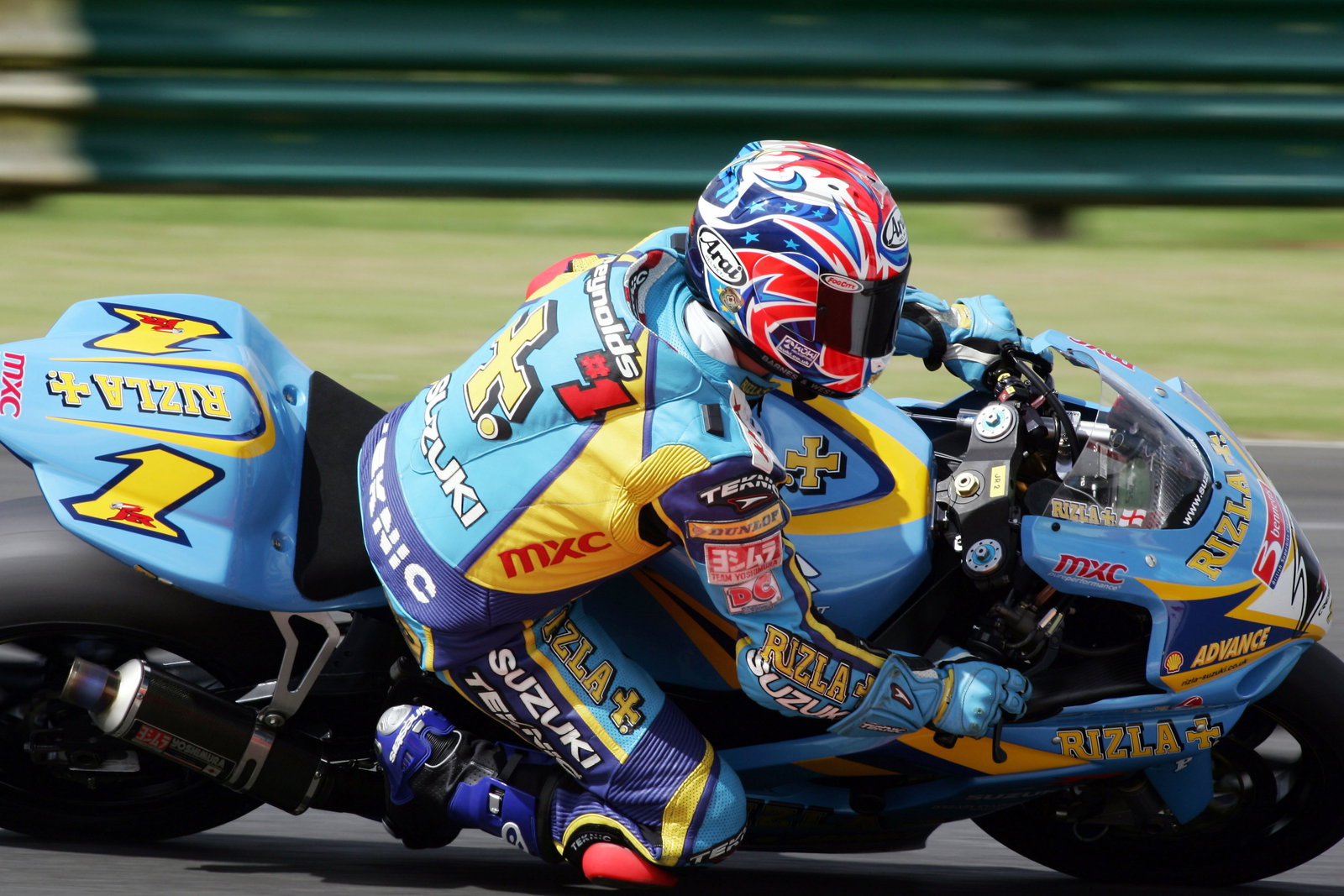 British Superbike Championship. Round 6, Croft.BSB Qualifying.John Reynolds, Rizla Suzuki
