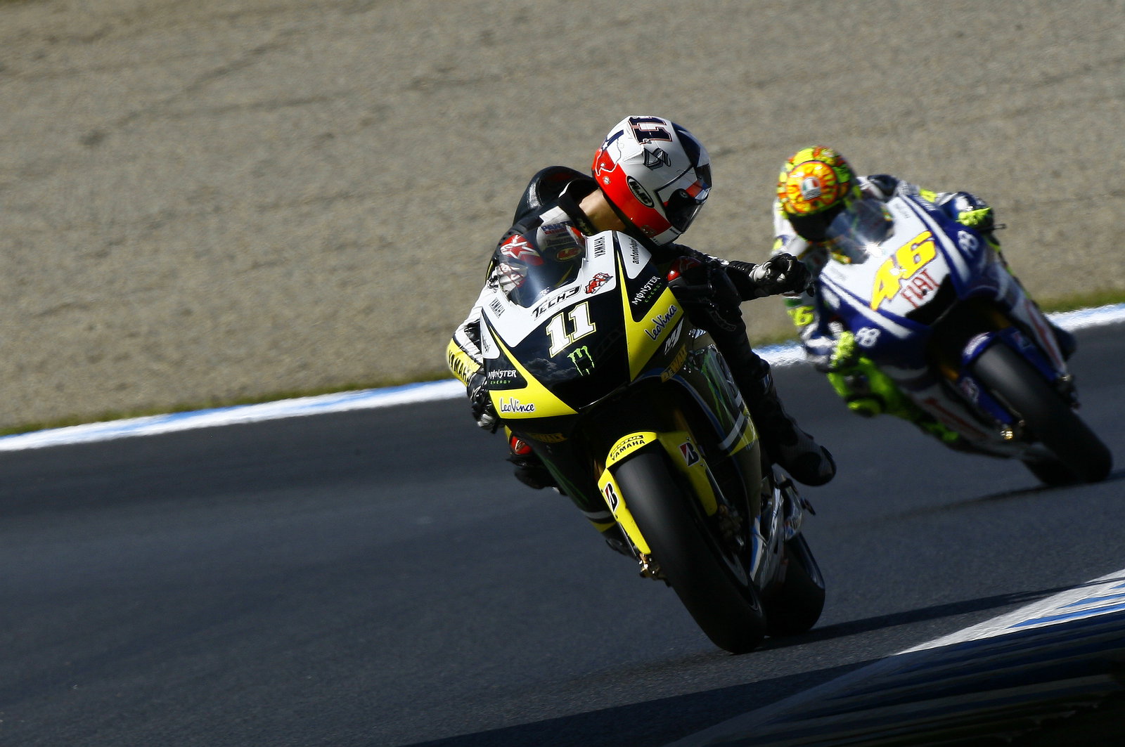 Spies and Rossi, Japanese MotoGP 2010