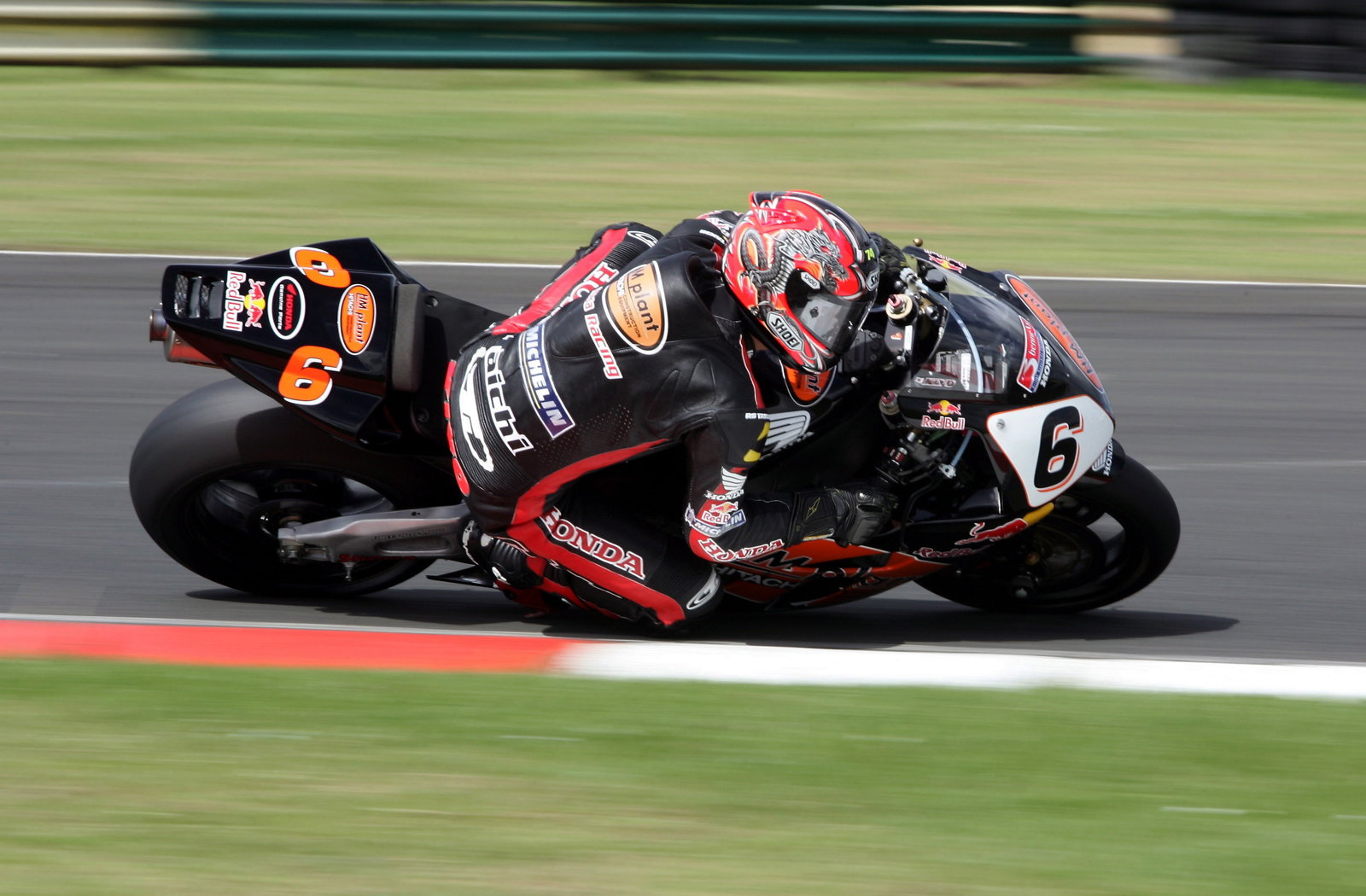 British Superbike Championship. Round 6, Croft.BSB Qualifying.Ryuichi Kiyonari, HM Plant Honda