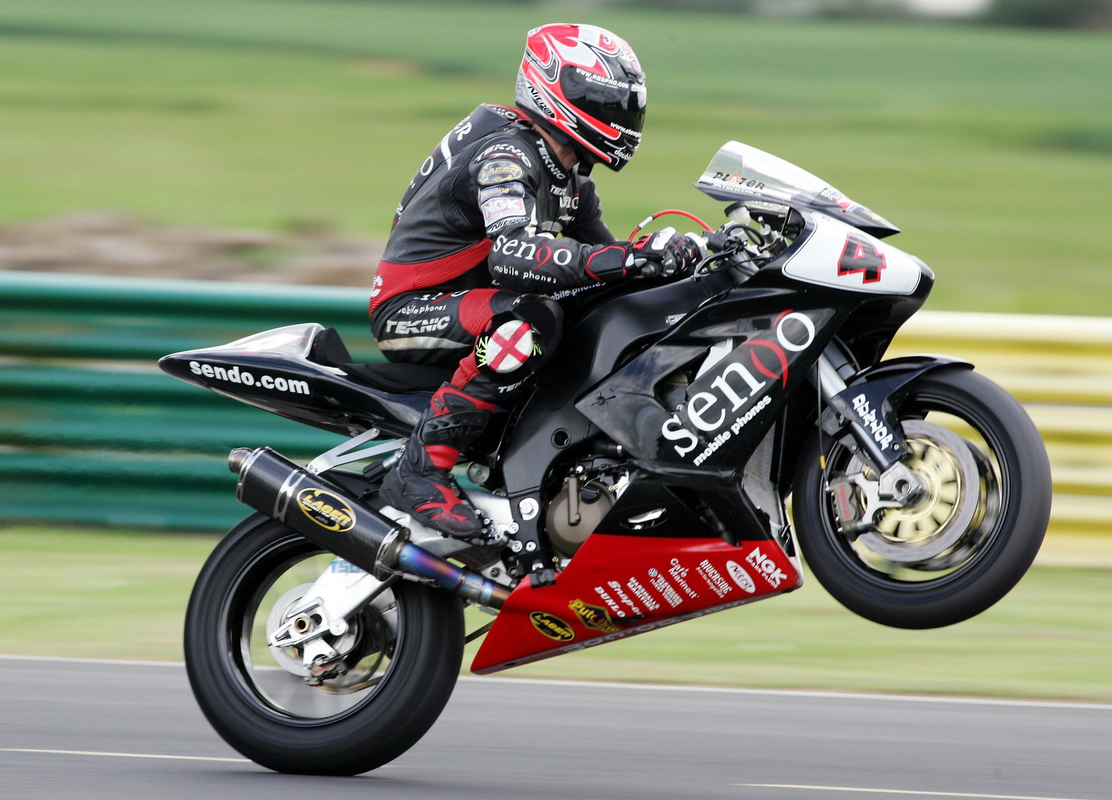 British Superbike Championship. Round 6, Croft.BSB Qualifying.Steve Plater, Kawasaki Sendo Superbike