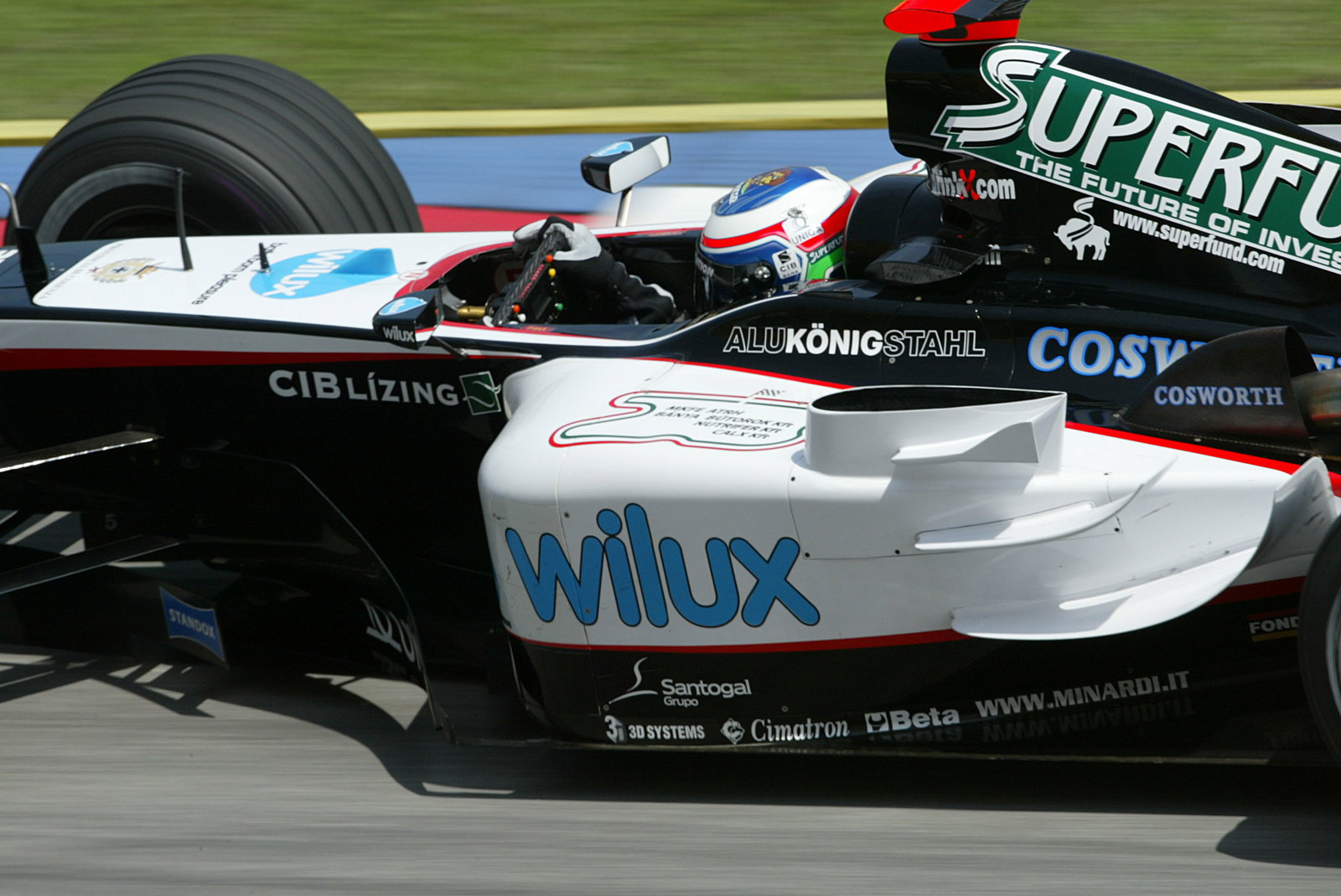 Gianmaria Bruni - Minardi-Cosworth PS04B