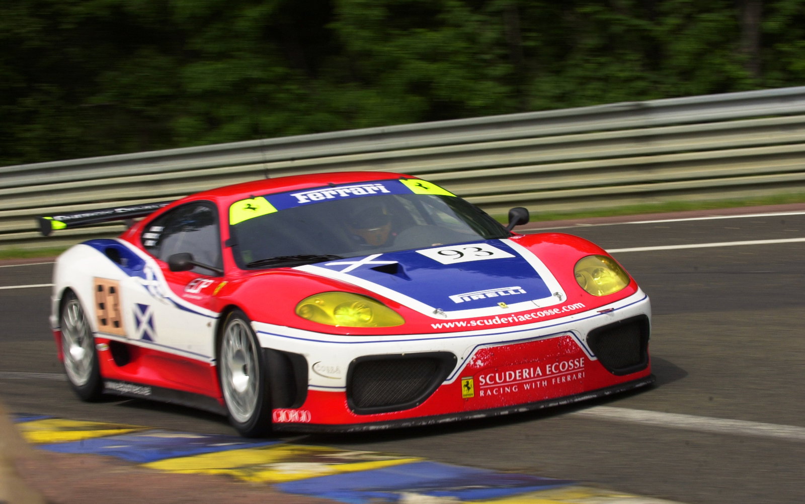 Kirkaldy/Kinch/Reid - Scuderia Ecosse Ferrari 360 GTC