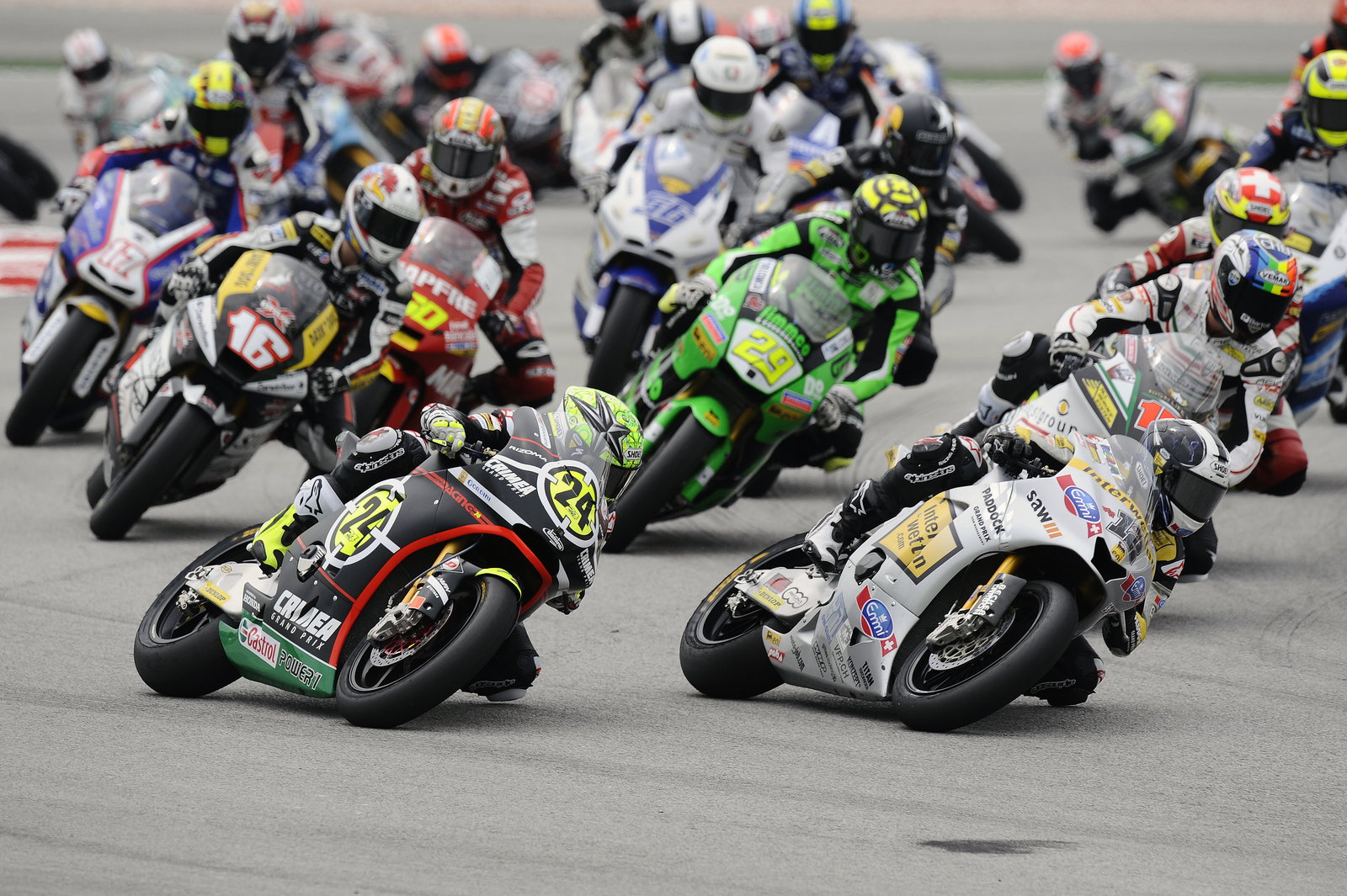 Elias and Luthi, Malaysian Moto2 Race 2010