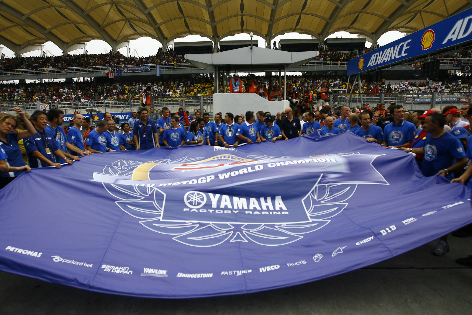 Lorenzo fans, Malaysian MotoGP 2010
