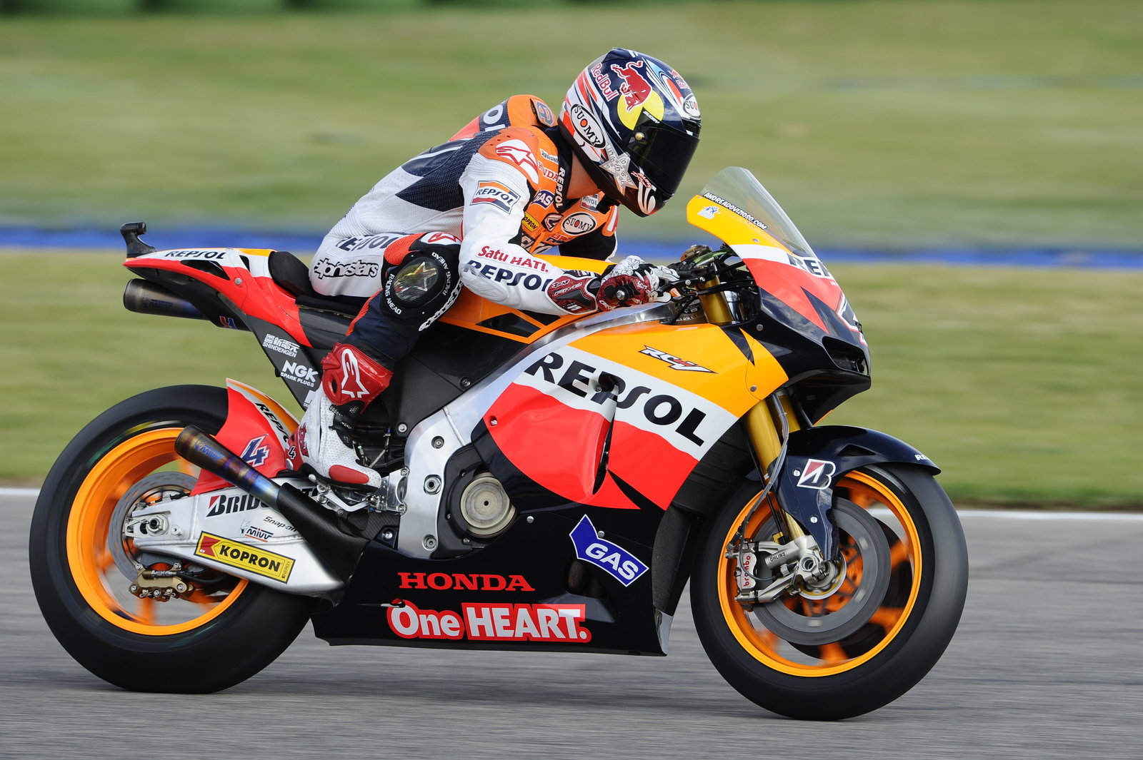 Dovizioso, Valencia MotoGP 2010]