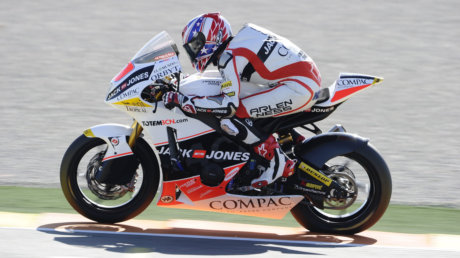 Noyes, Valencia Moto2 2010
