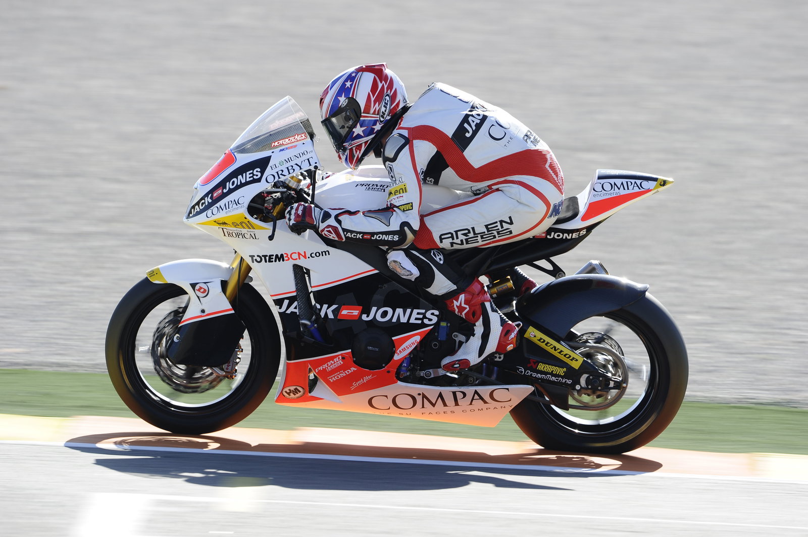 Noyes, Valencia Moto2 2010