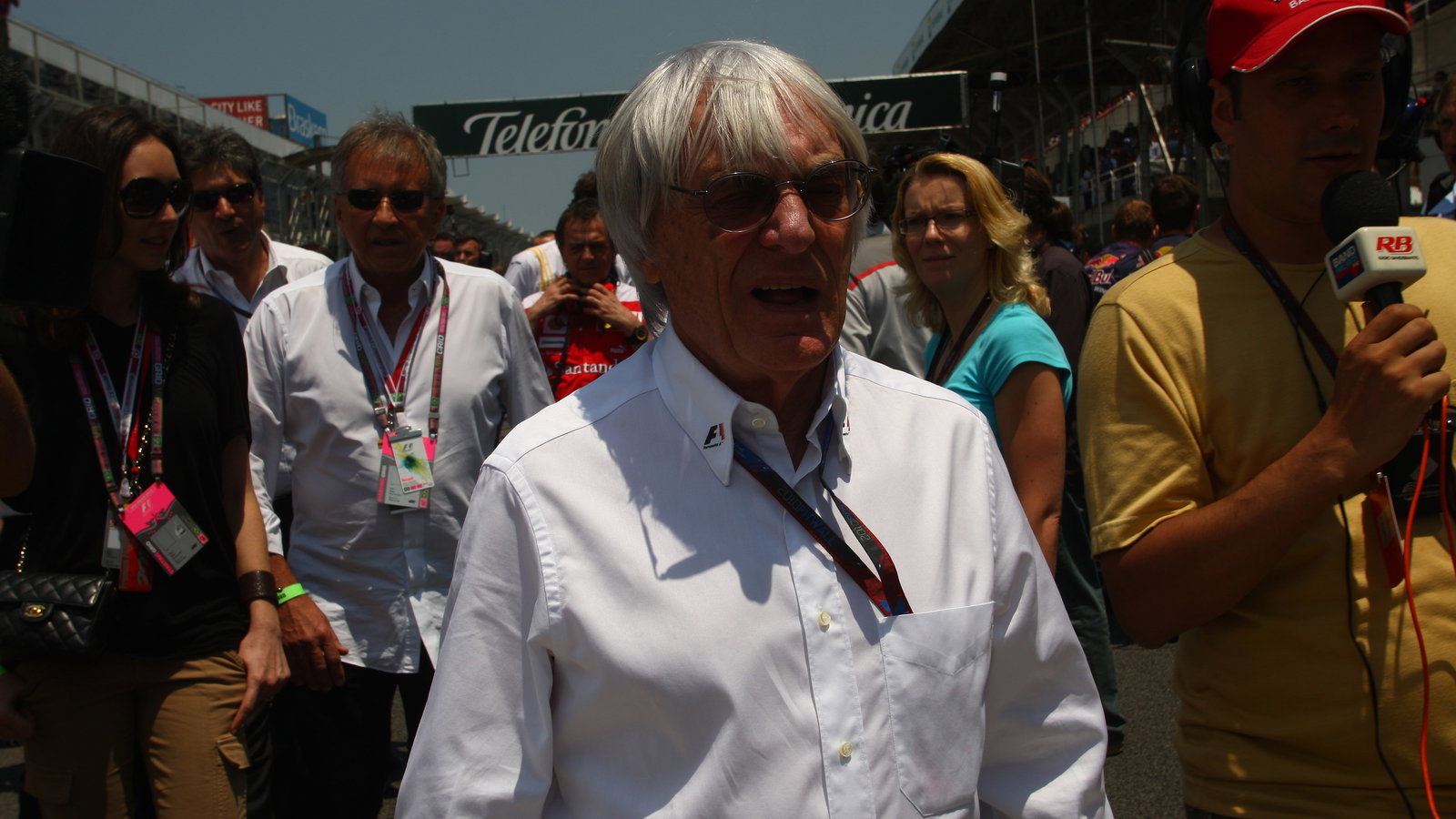 Race, Bernie Ecclestone (GBR), President and CEO of Formula One Management